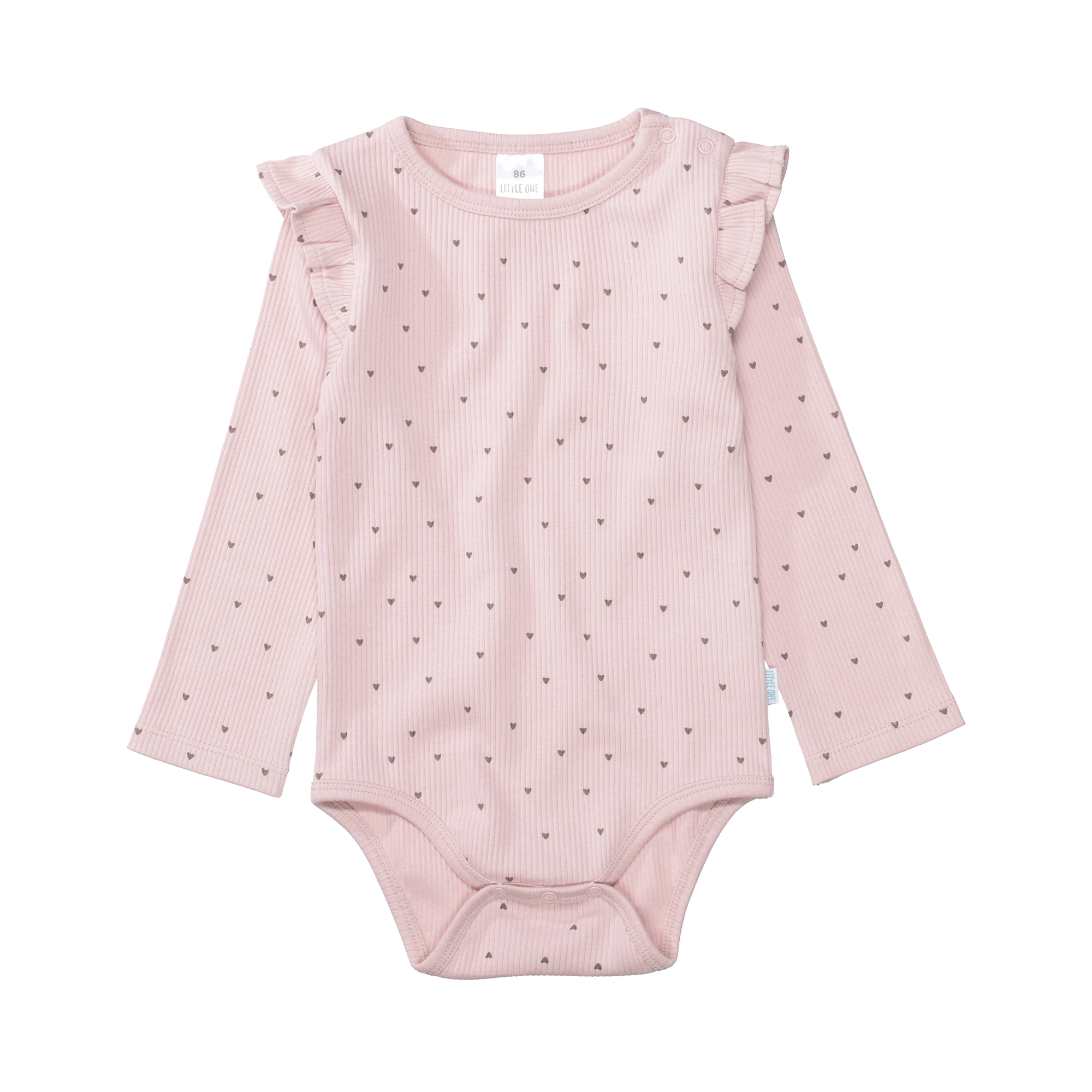 Langarmbodys, LITTLE ONE, Pink – Produktansicht
