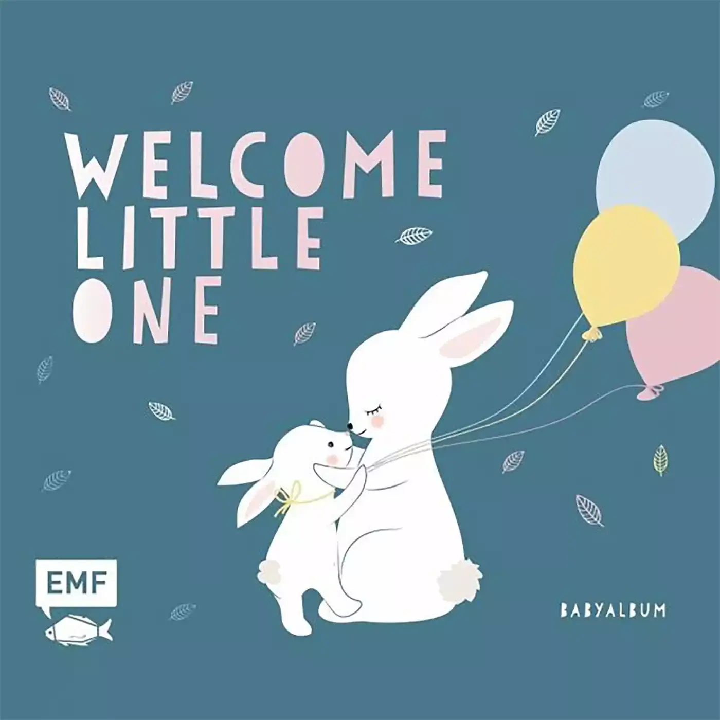 Babyalbum Welcome little one EMF Blau 2000577521401 1