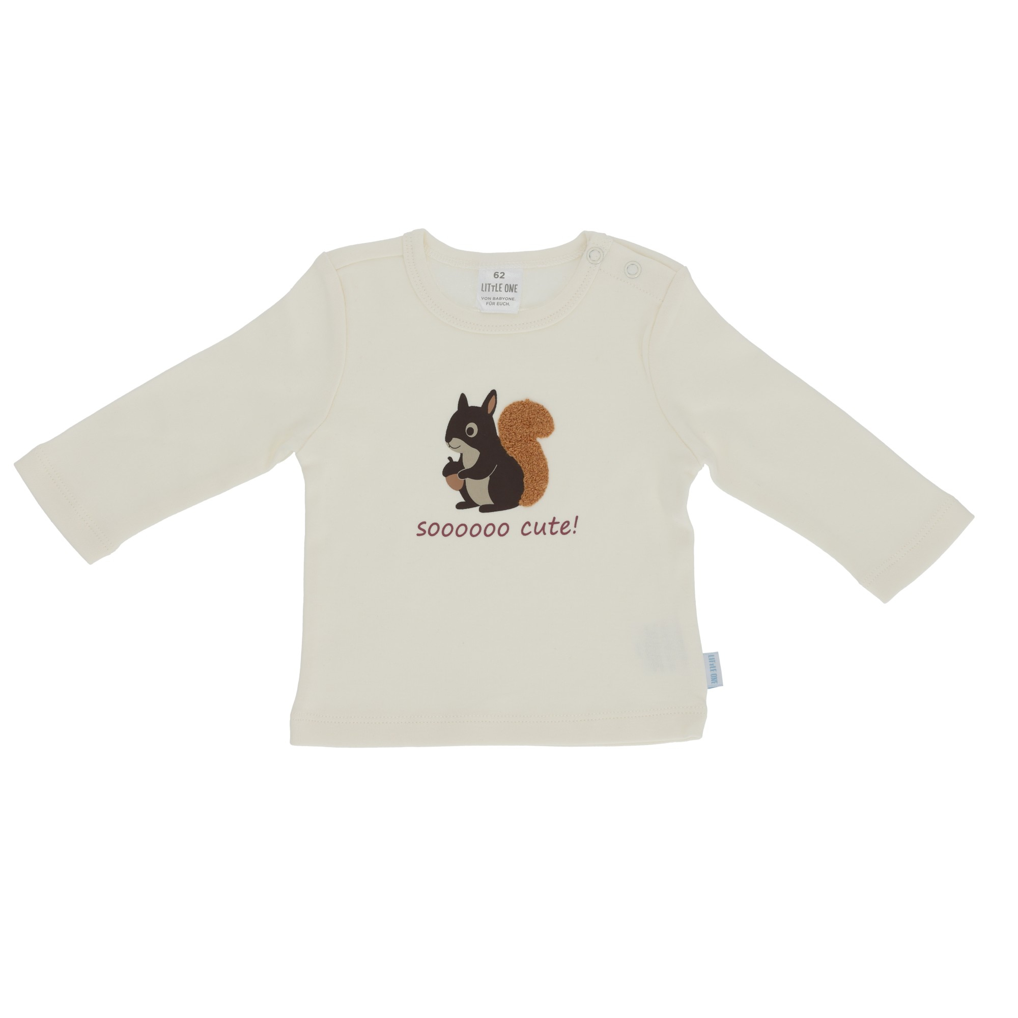 Langarmshirts, LITTLE ONE, Weiß – Produktansicht