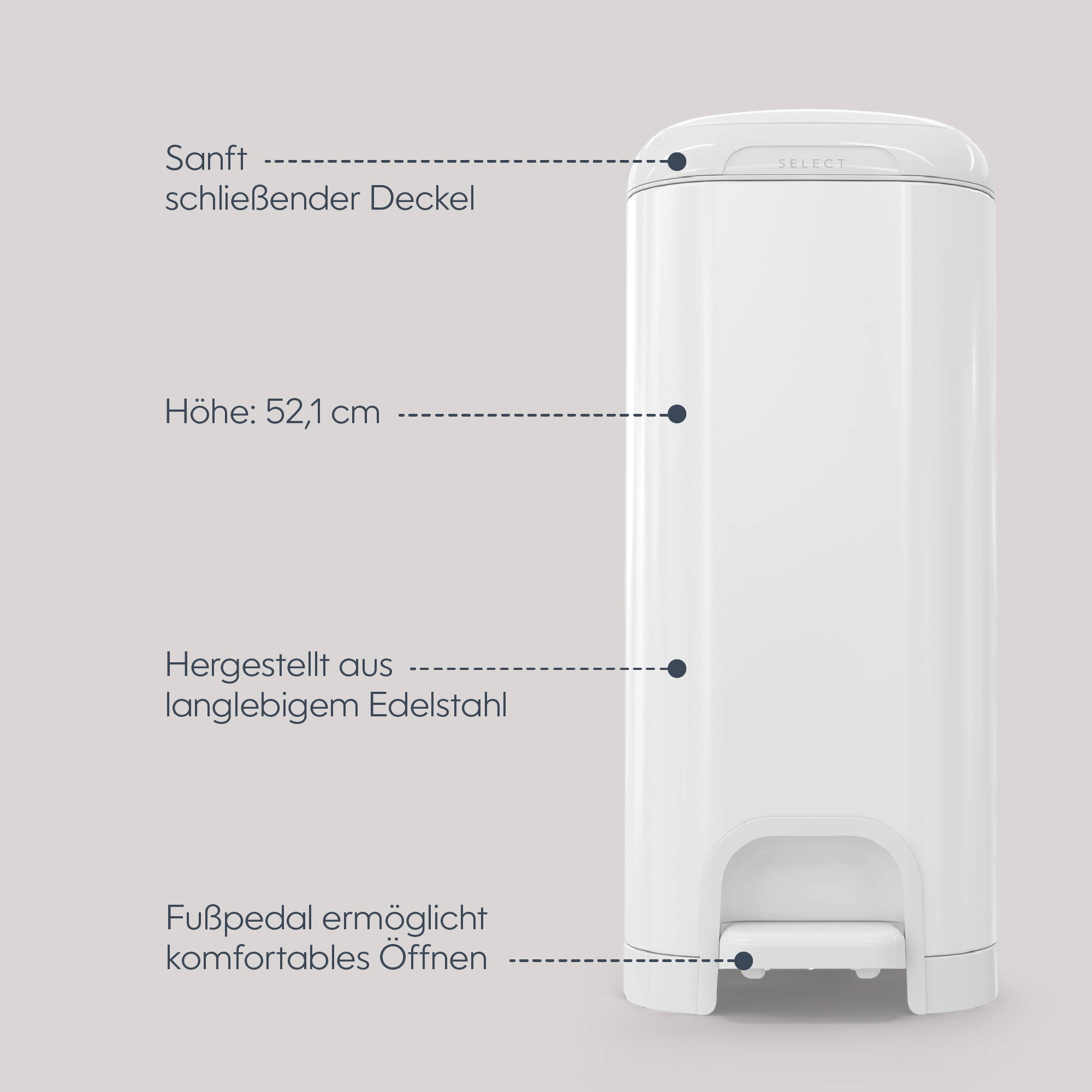 Windeleimer, Angelcare, Grün – Produktansicht