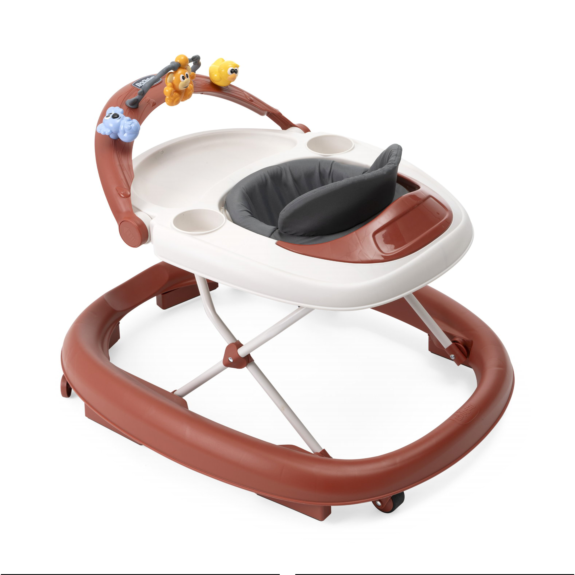 Lauflernwagen, chicco, Rot – Besonderheit: 3-dimensionaler Spielbogen