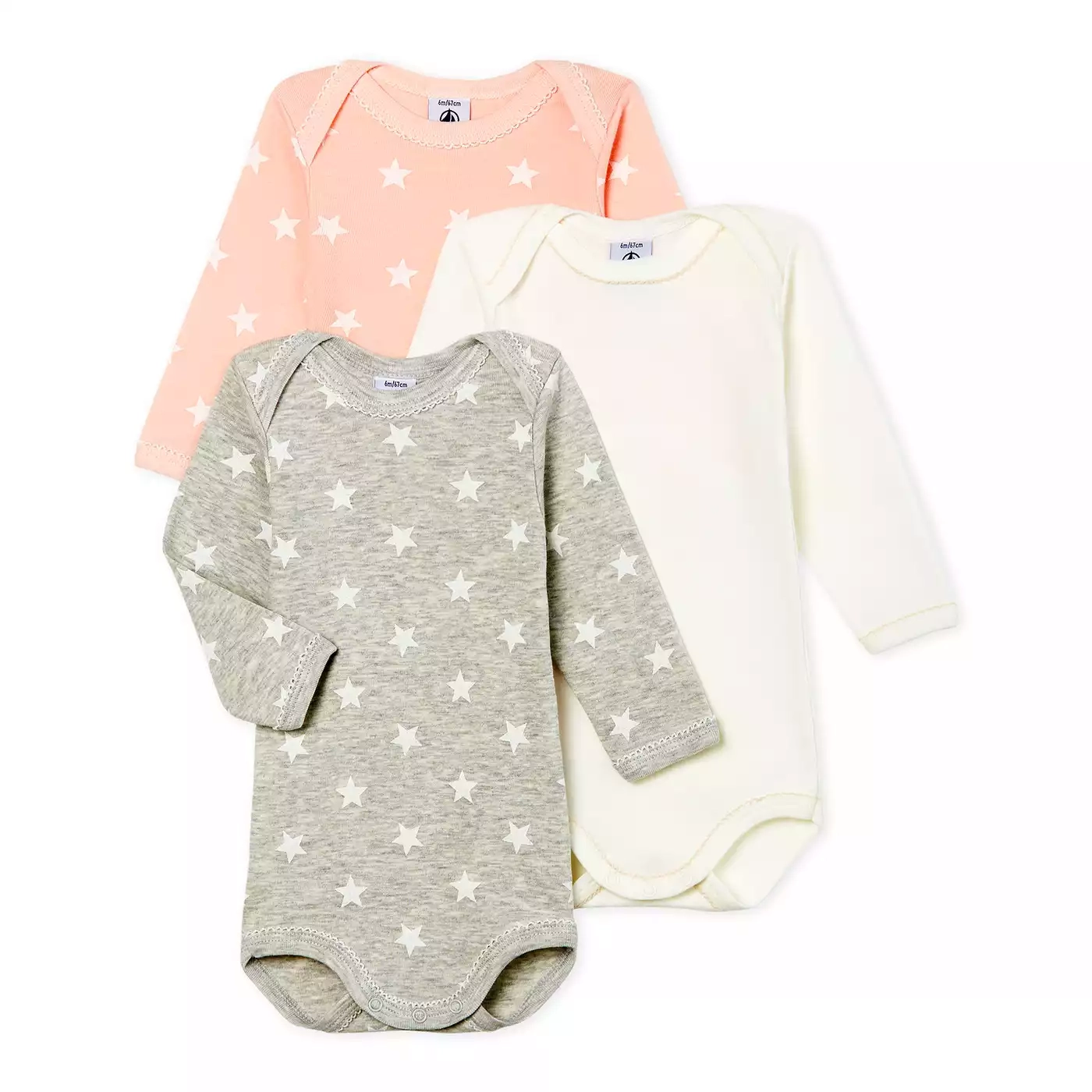 Langarmbodys, PETIT BATEAU – Produktansicht