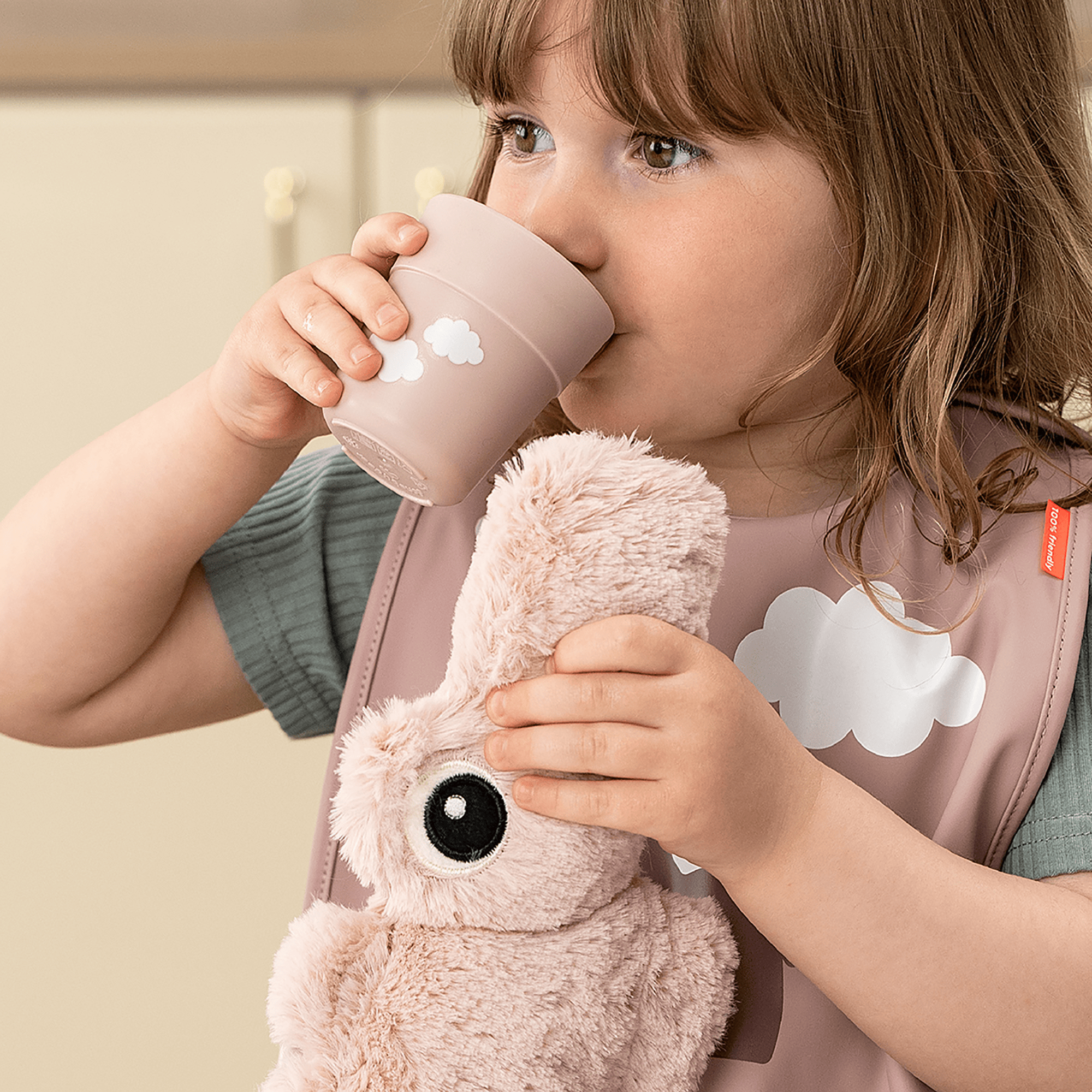 Trinklernbecher & -flaschen, done by deer, Pink – Produktansicht