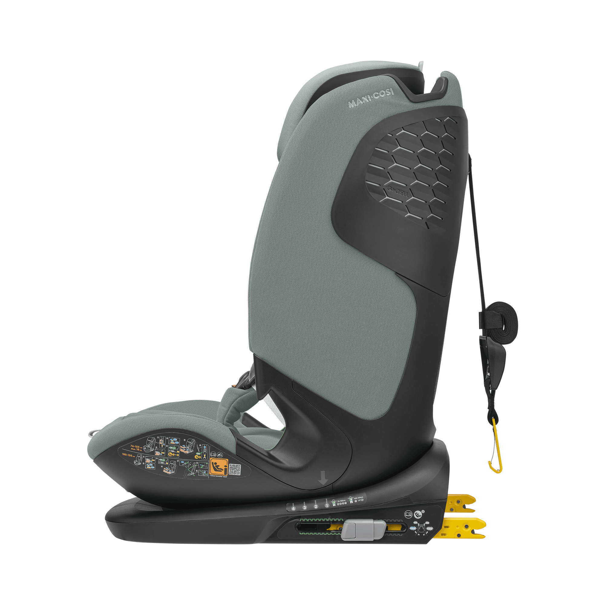 Kindersitze 9-36 kg, Gruppe 1/2/3, MAXI-COSI, Grau – Produktansicht