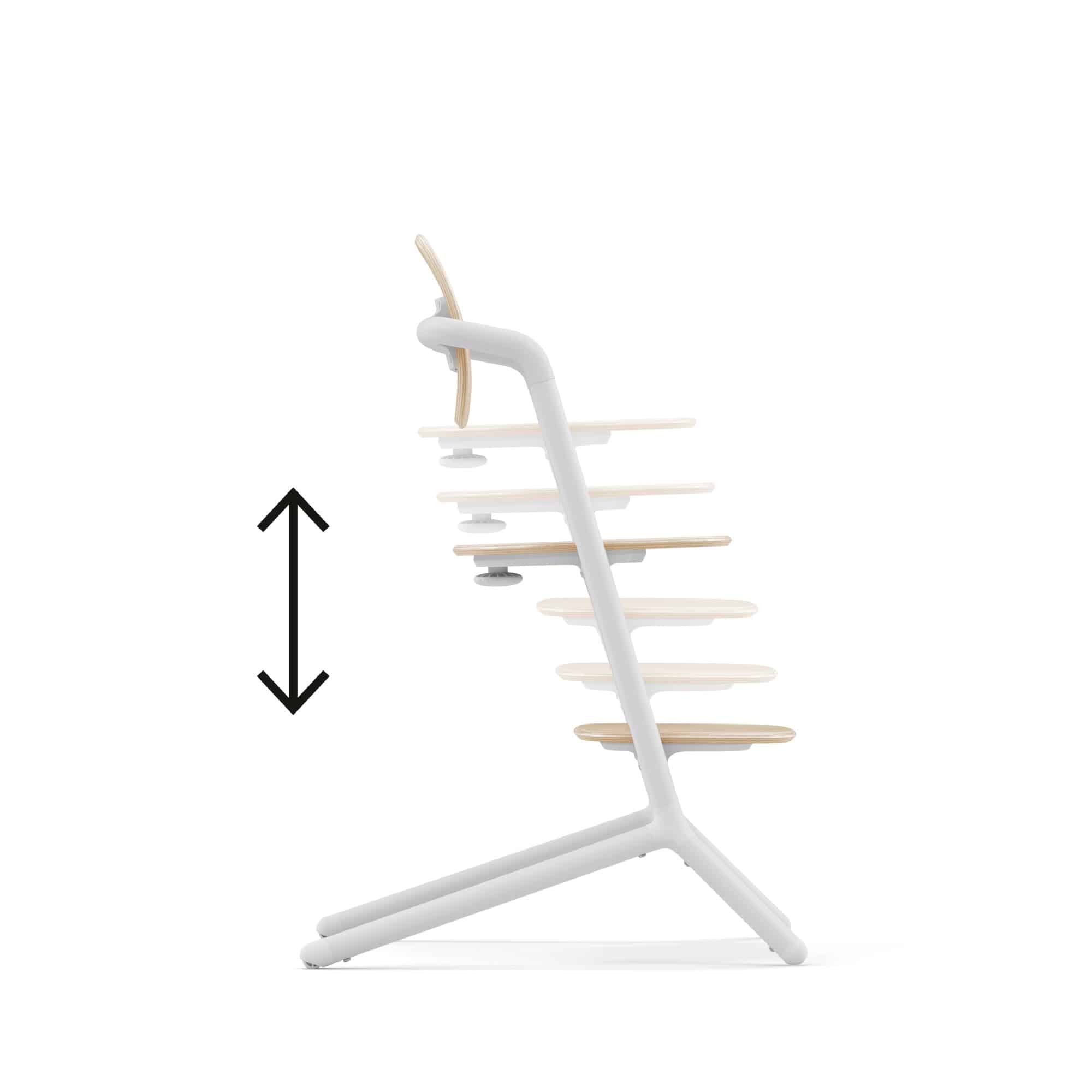 Treppenhochstühle, cybex, Weiß – Produktansicht