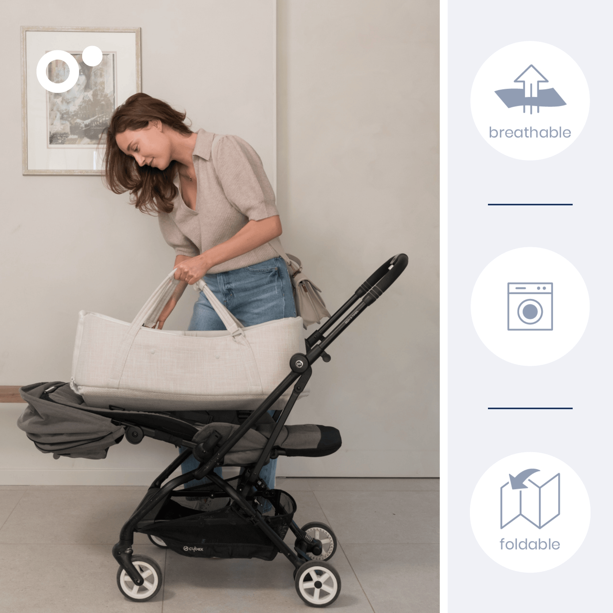 Nestchen, doomoo, Beige – Produktansicht