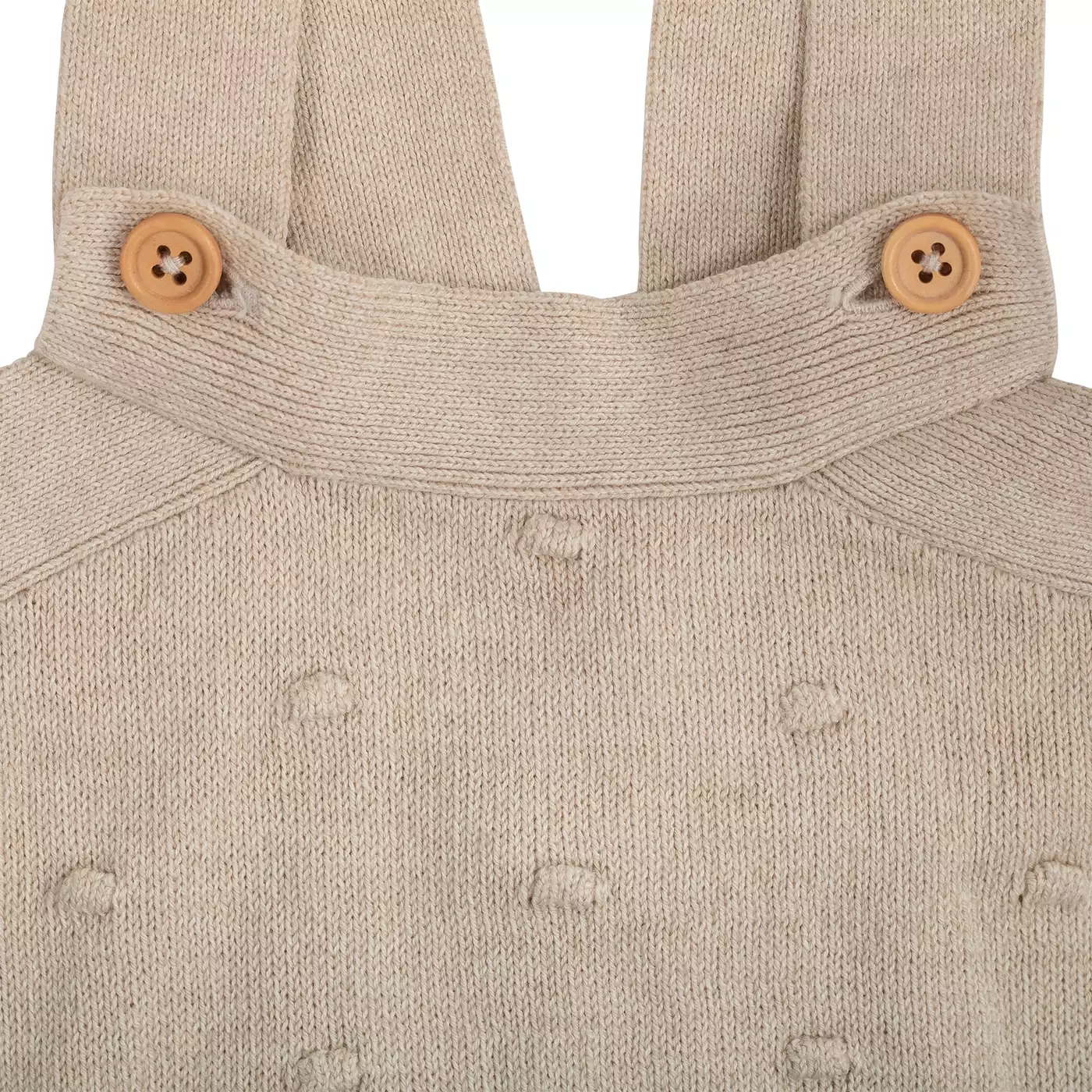 Latzhosen, DIMO, Beige – Produktansicht