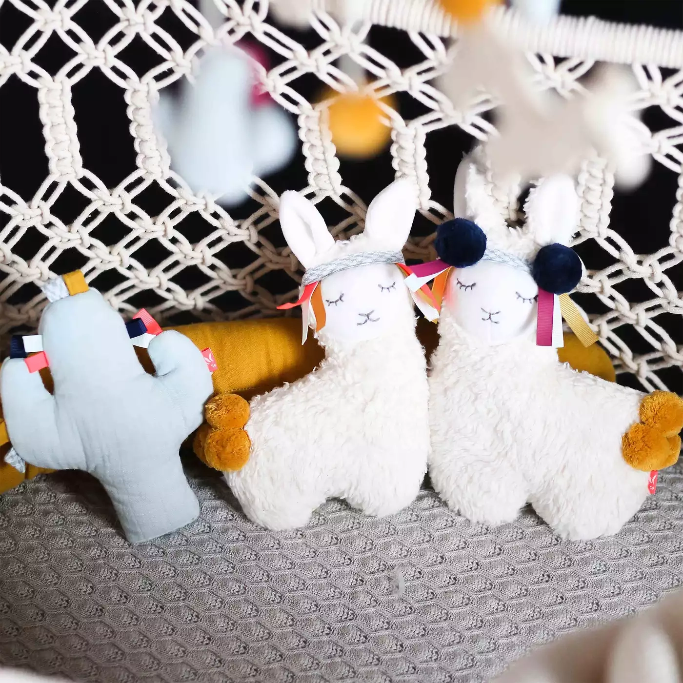 Kuscheltiere, kikadu, Grau – Produktansicht