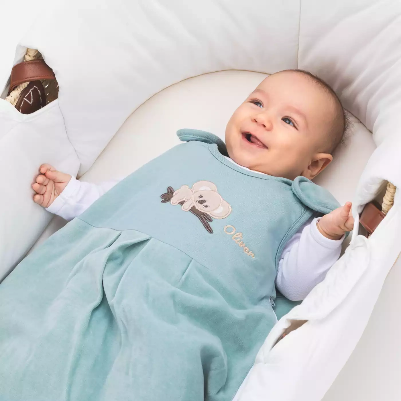 Moseskörbe, fillikid, Braun – Produktansicht