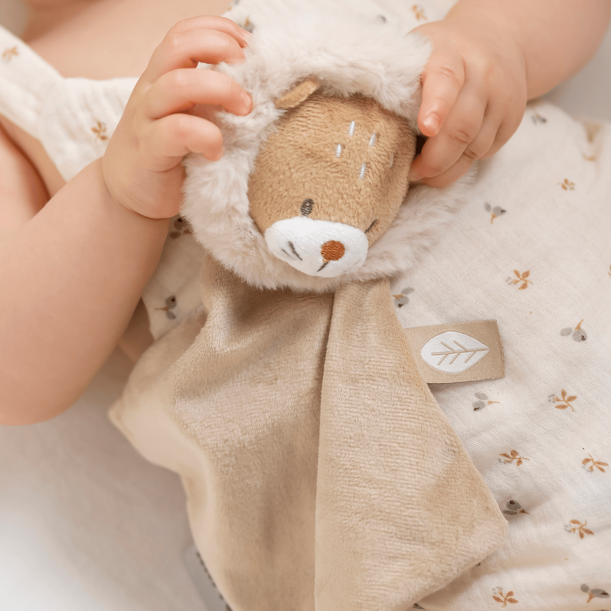 Schmusetücher, Nattou, Braun – Produktansicht