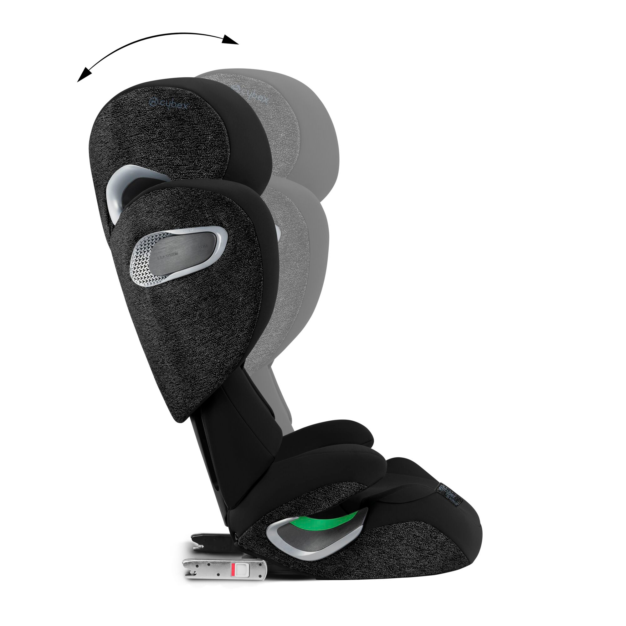 Kindersitze 15-36 kg, Gruppe 2/3, cybex PLATINUM, Schwarz – Produktansicht