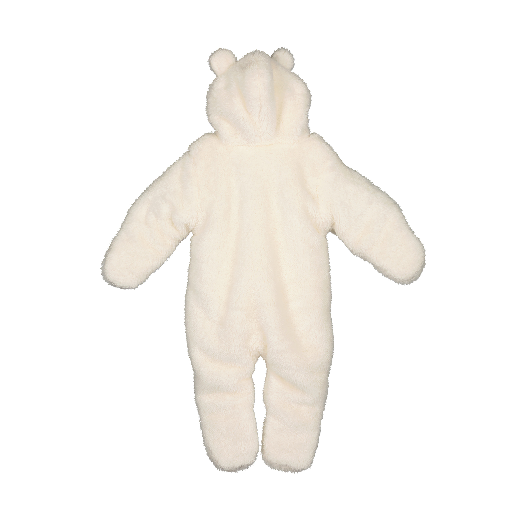 Overalls, blue seven, Weiß – Besonderheit: kuscheliger Teddyfleece-Stoff
