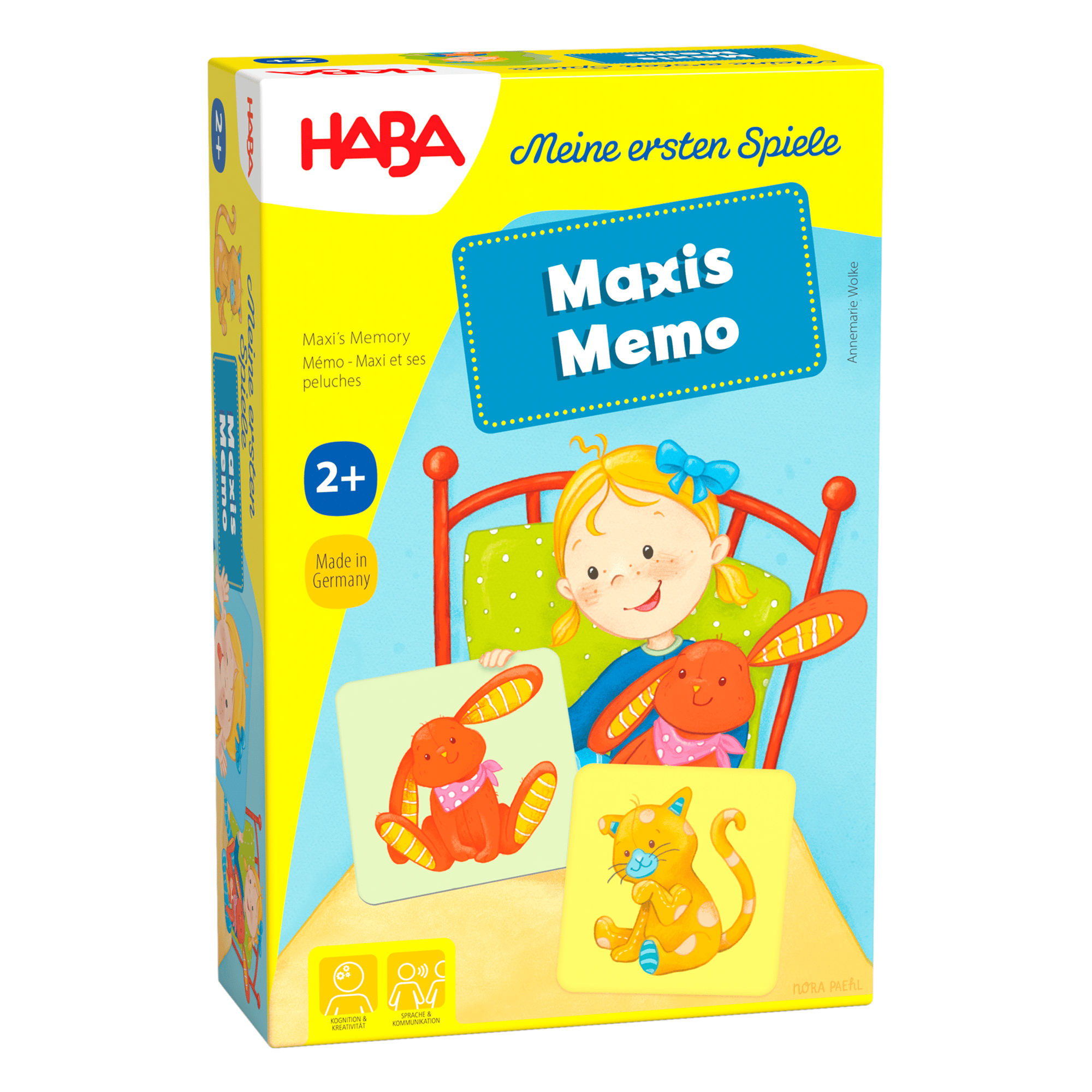 Meine ersten Spiele - Maxis Memo HABA Mehrfarbig 2000580251807 3