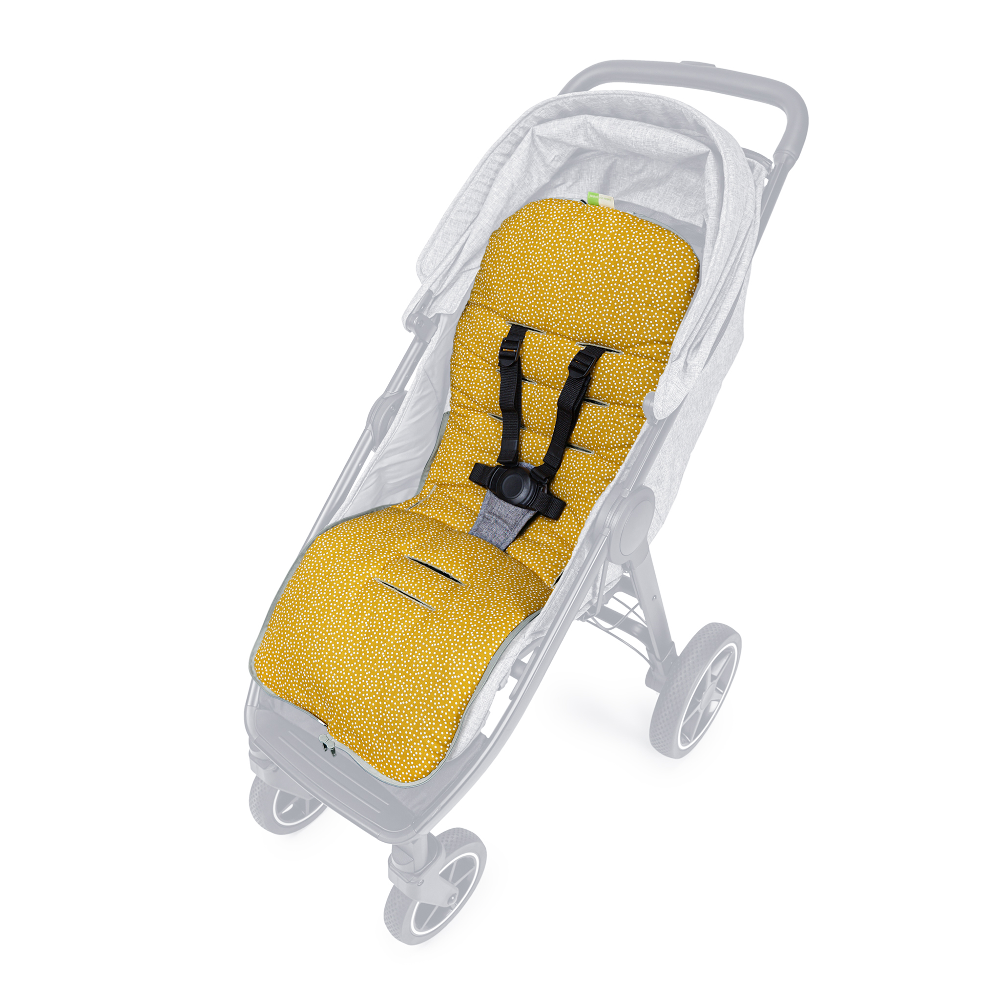 Fußsäcke & Decken, Liebes von Priebes, Gelb – Besonderheit: pflegeleichter Universalfußsack für Kinderwagenwannen und Buggys