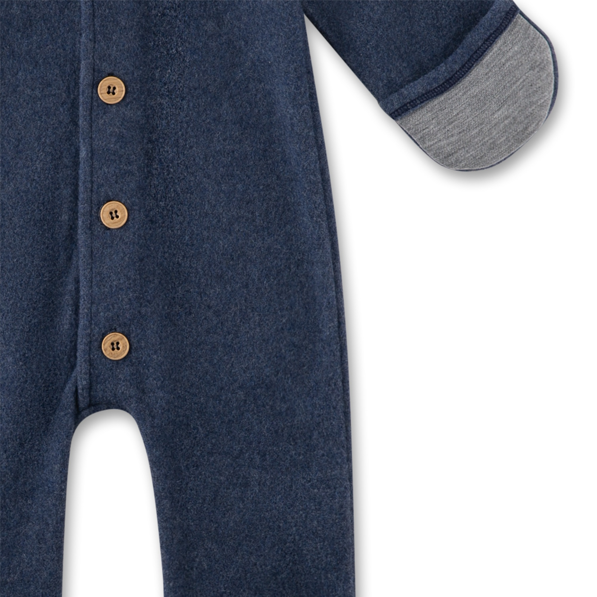 Wollwalk Overalls, Sanetta, Blau – Produktansicht