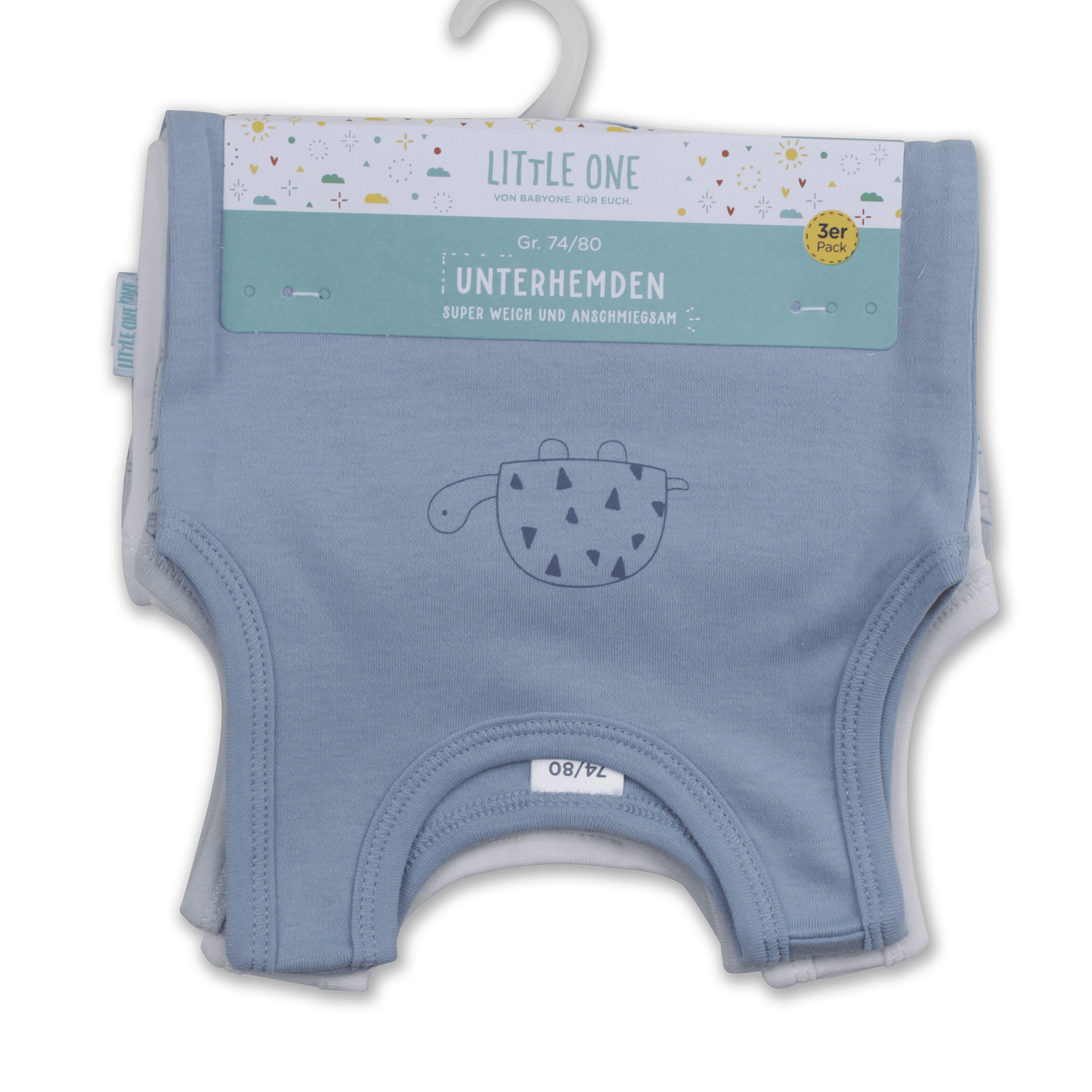 Unterwäsche, LITTLE ONE, Blau – Produktansicht