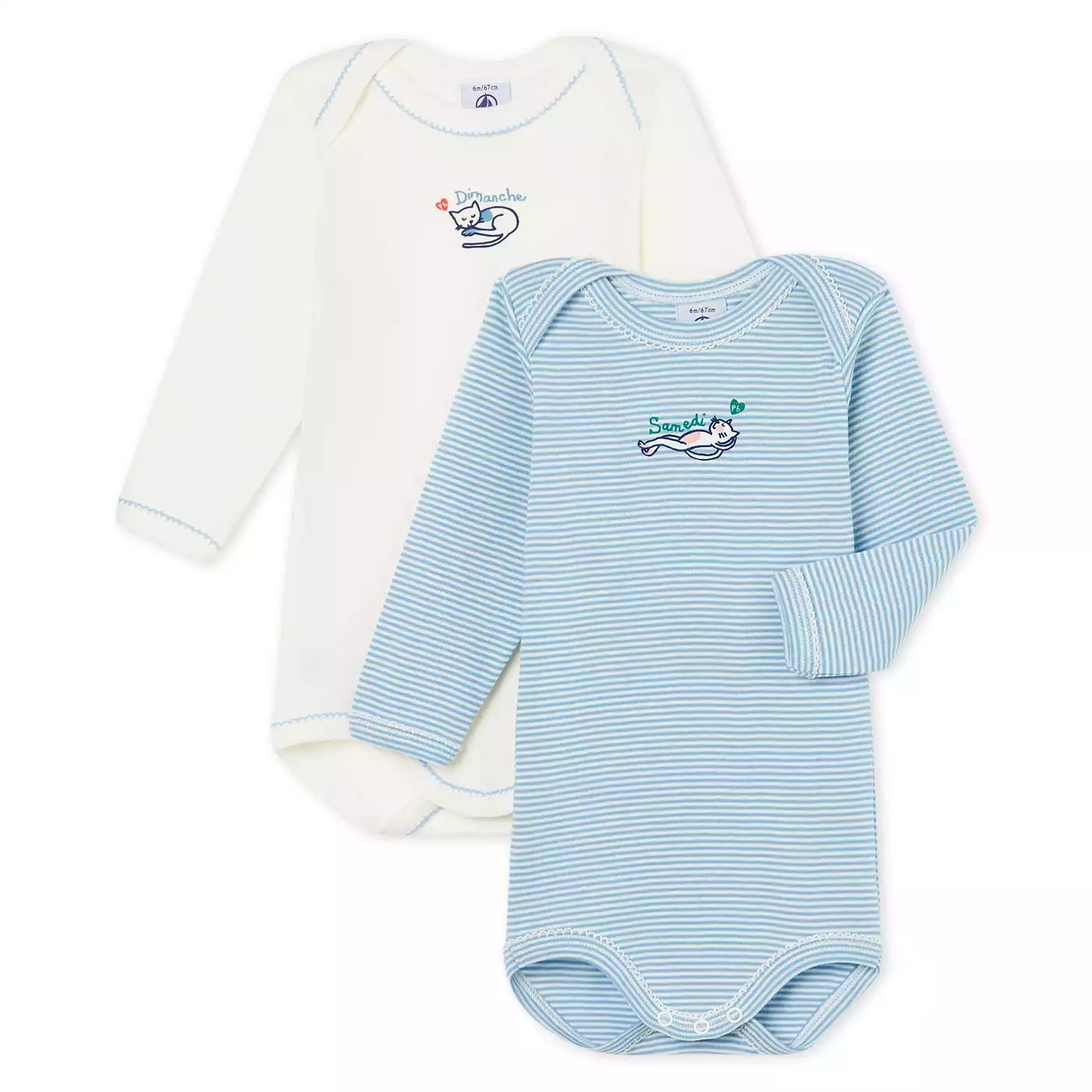 Langarmbodys, PETIT BATEAU – Produktansicht