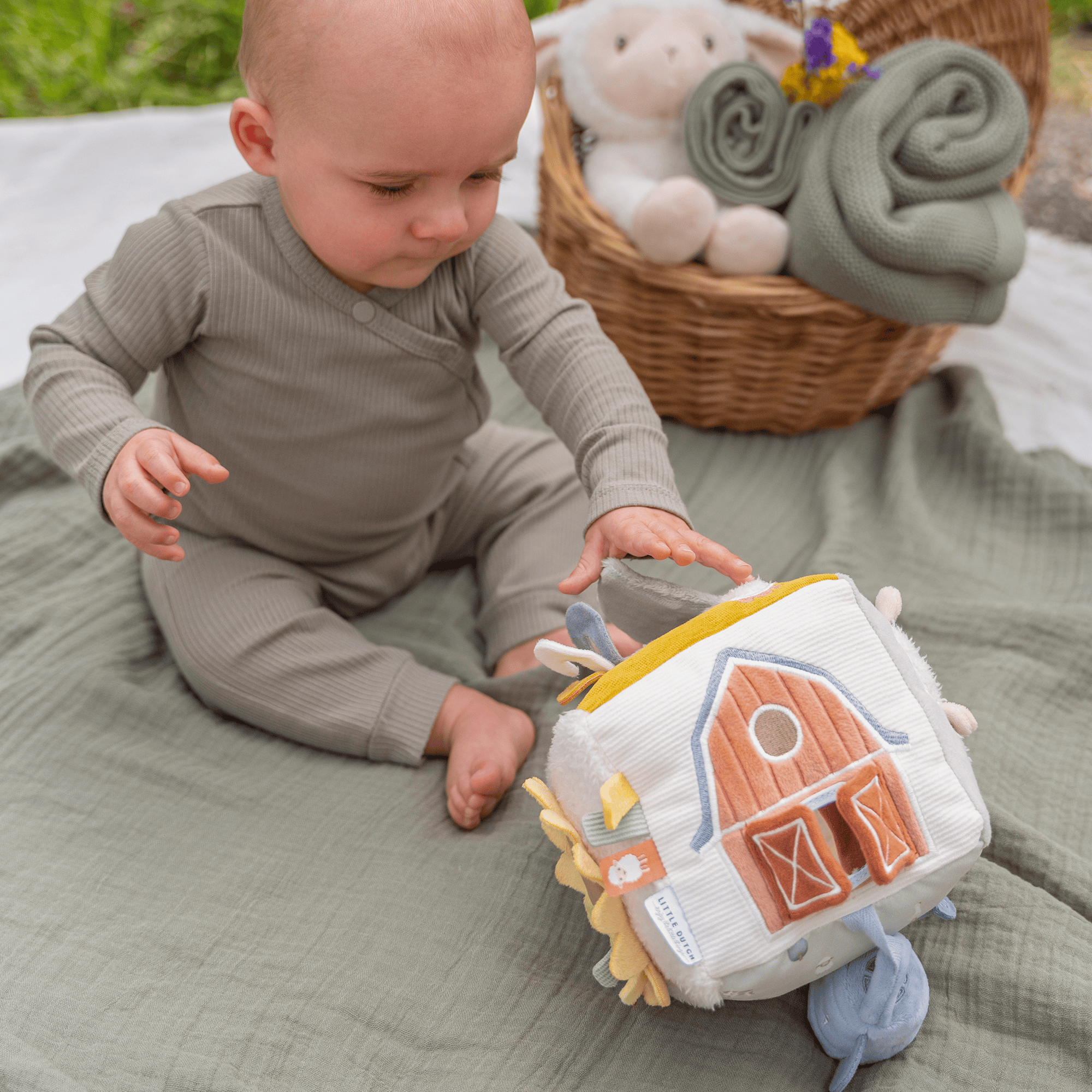 Kuscheltiere, LITTLE DUTCH, Mehrfarbig – Produktansicht