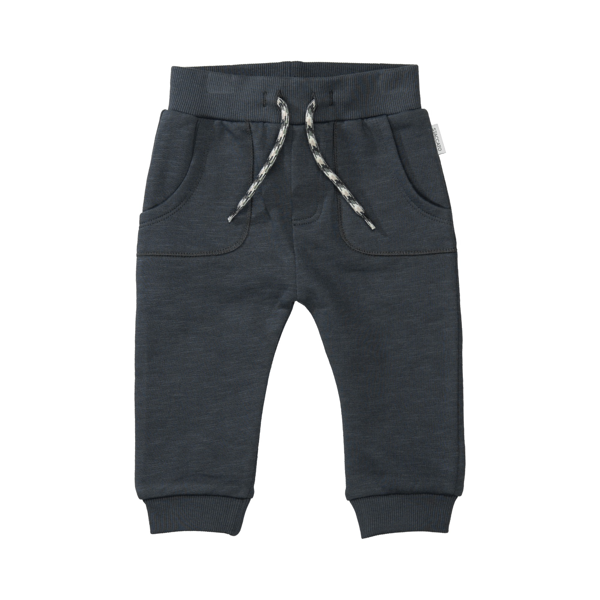 Jogginghosen, STACCATO, Grau – Besonderheit: aus 100% Baumwolle