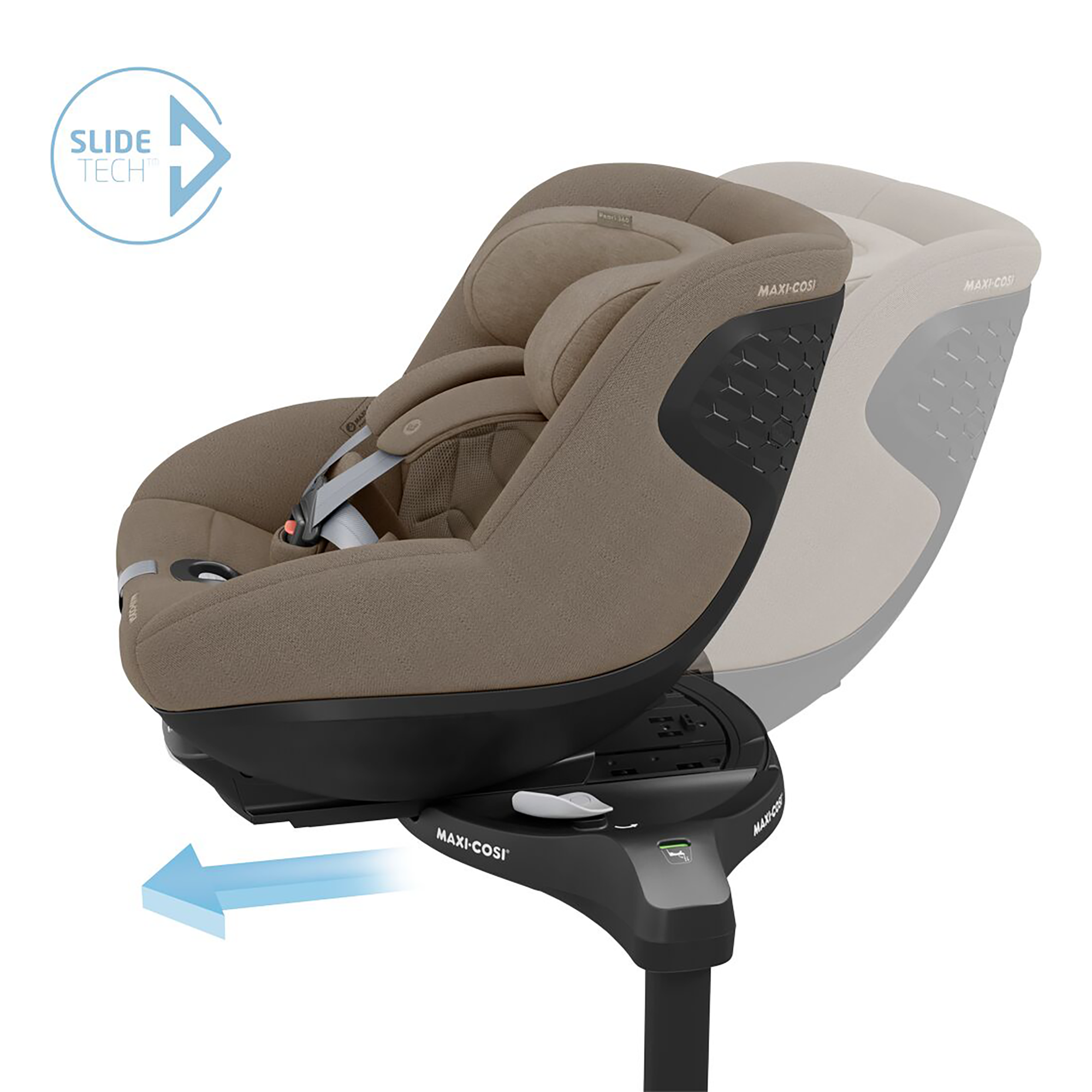 Reboarder 0-18 kg, Gruppe 0+/1, MAXI-COSI Premium, Beige – Produktansicht