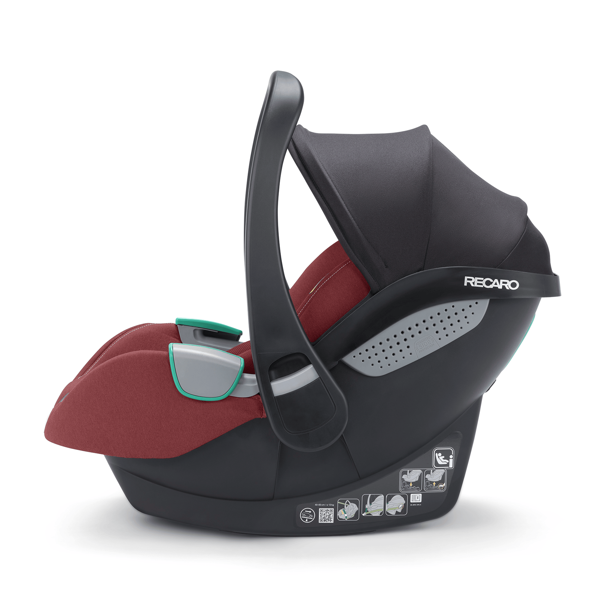 Babyschalen 0-13 kg, Gruppe 0+, RECARO – Produktansicht