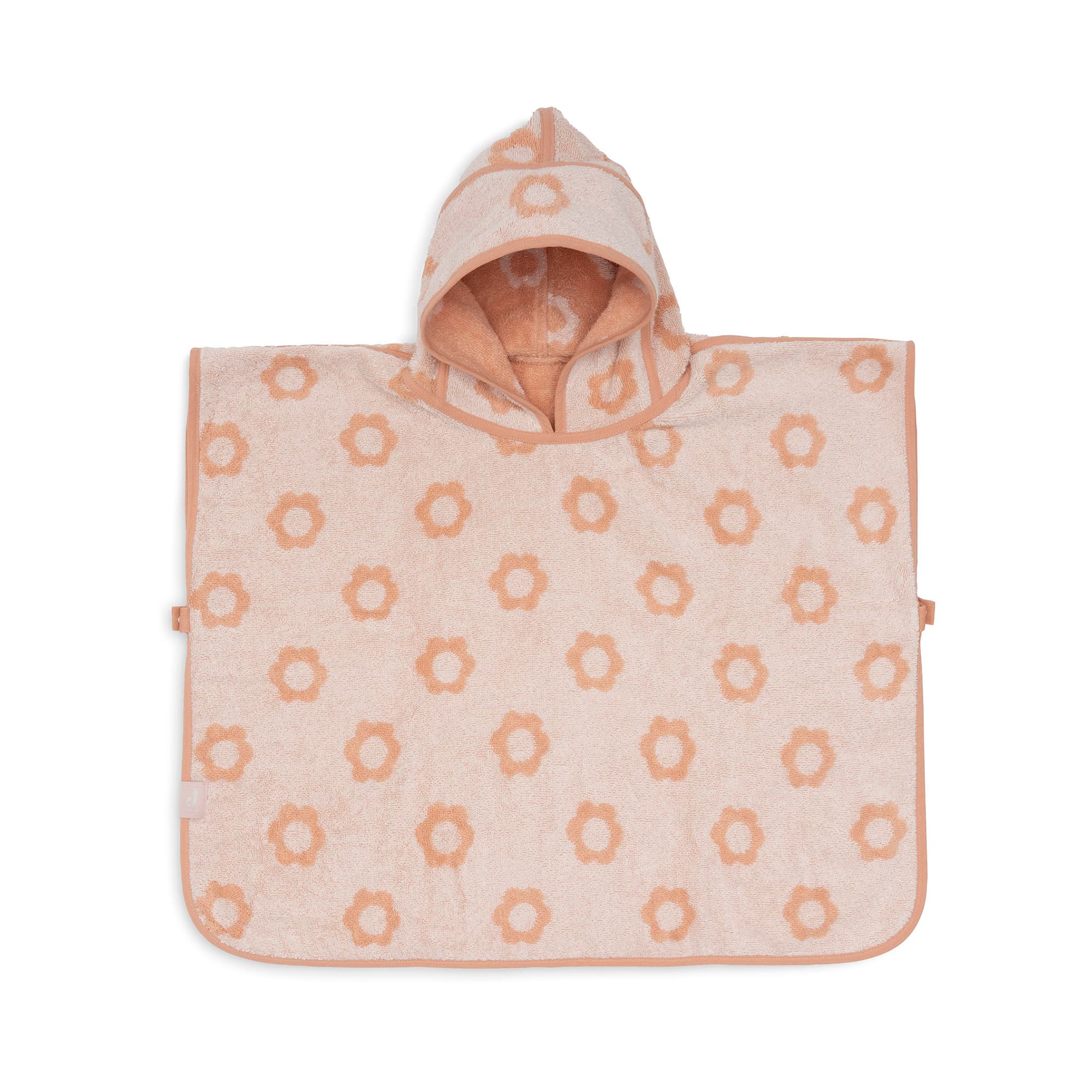 Badeponcho, jollein, Orange – Produktansicht