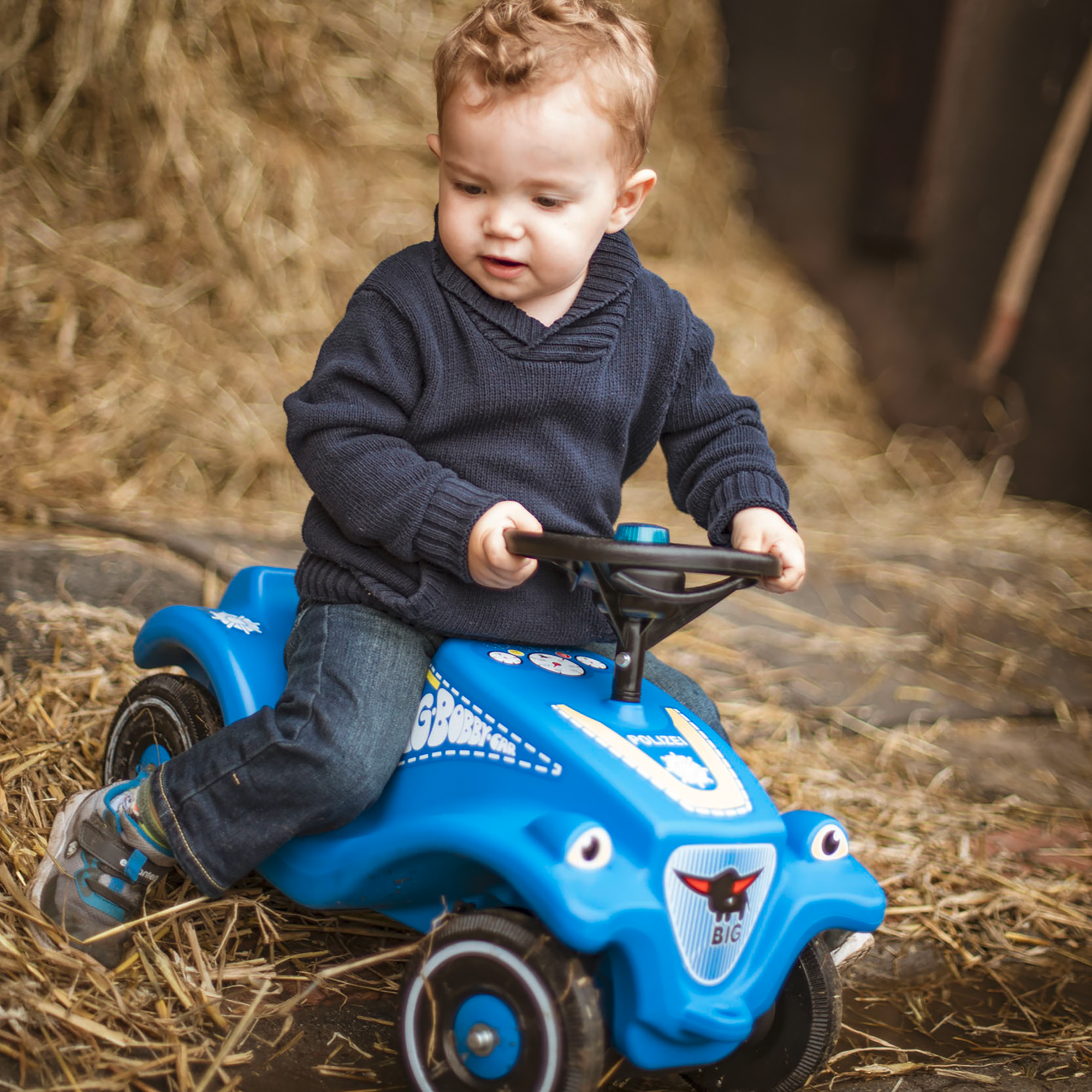 Bobby Car & Zubehör, BIG, Blau – Besonderheit: bewährte Qualität und Sicherheit