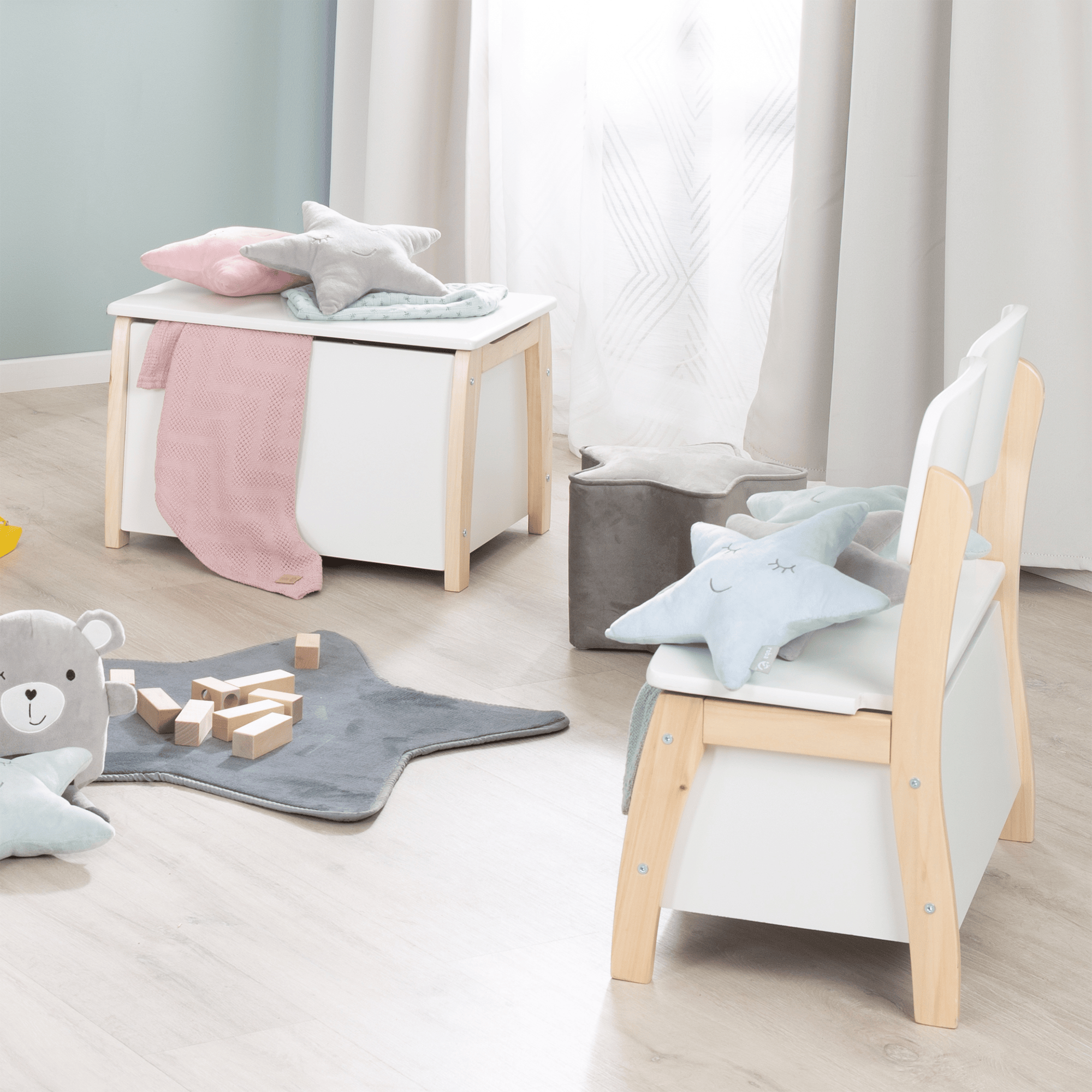 Kindersitzgruppen, roba, Weiß – Produktansicht
