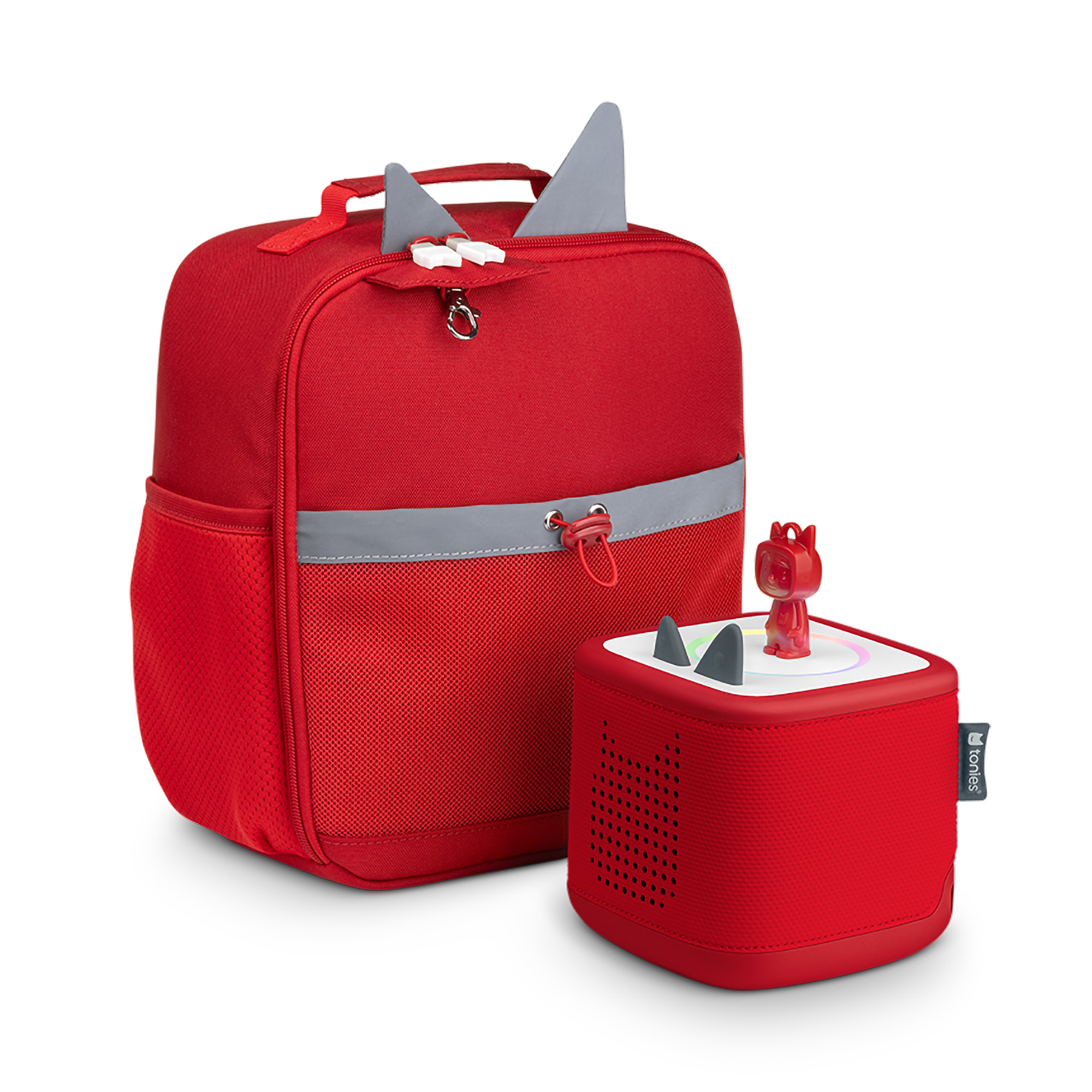 Kinderrucksäcke, tonies, Rot – Produktansicht