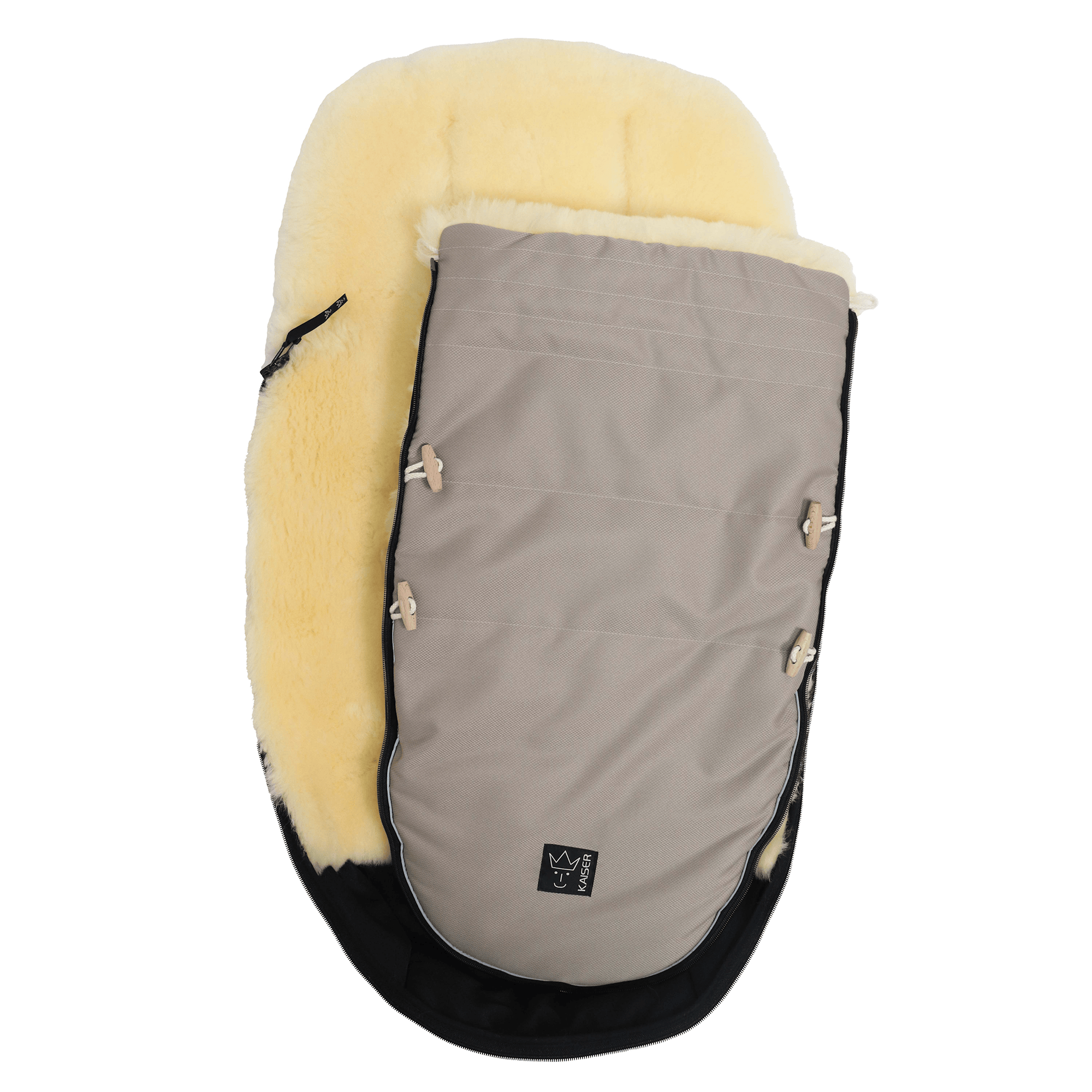 Fußsäcke & Decken, KAISER, Beige – Produktansicht