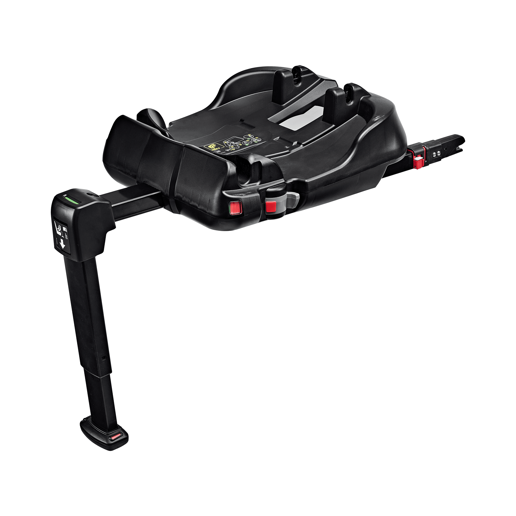 Isofix Stationen, doona, Schwarz – Besonderheit: sicheres Click-in/Click-out-System