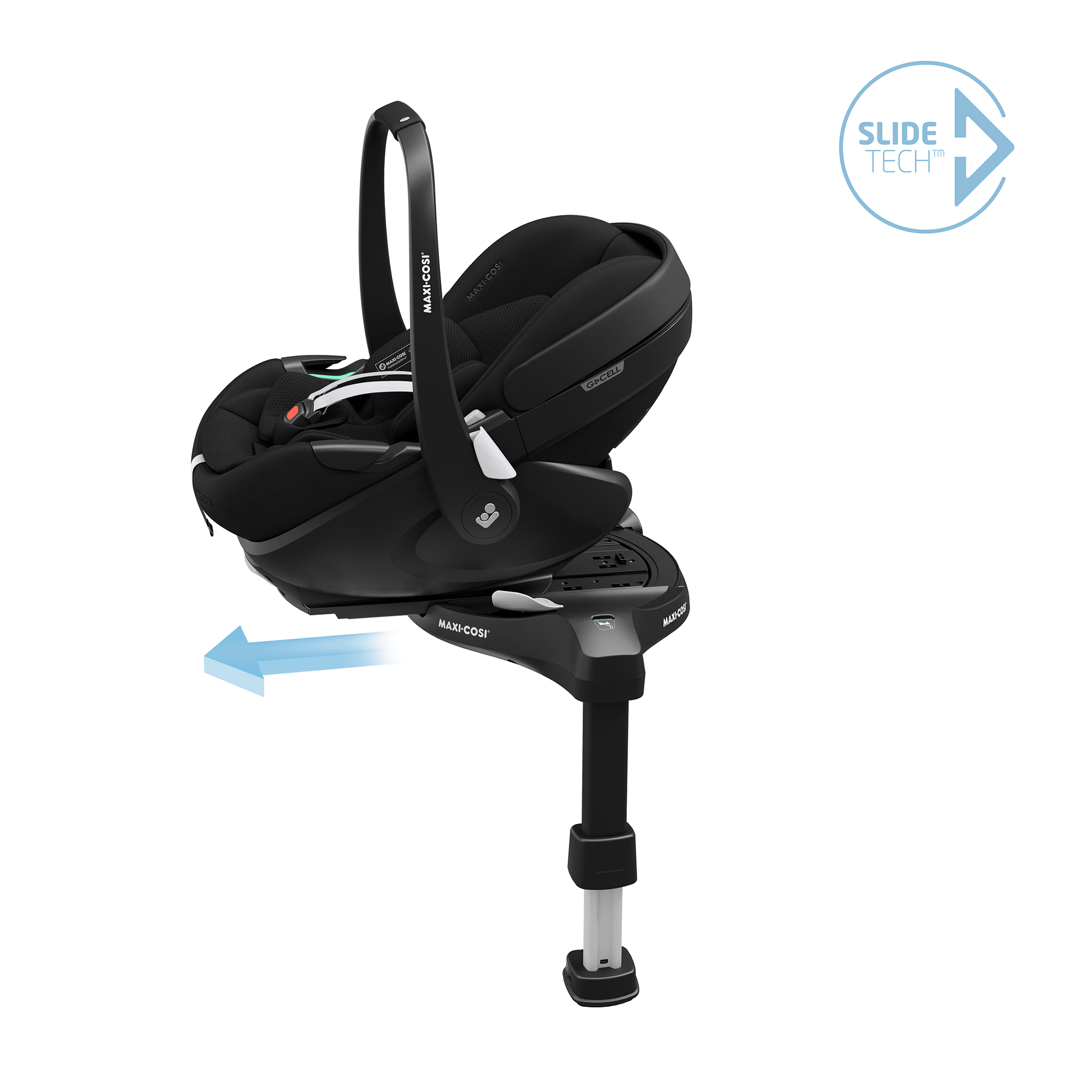 Babyschalen 0-13 kg, Gruppe 0+, MAXI-COSI Premium, Schwarz – Produktansicht