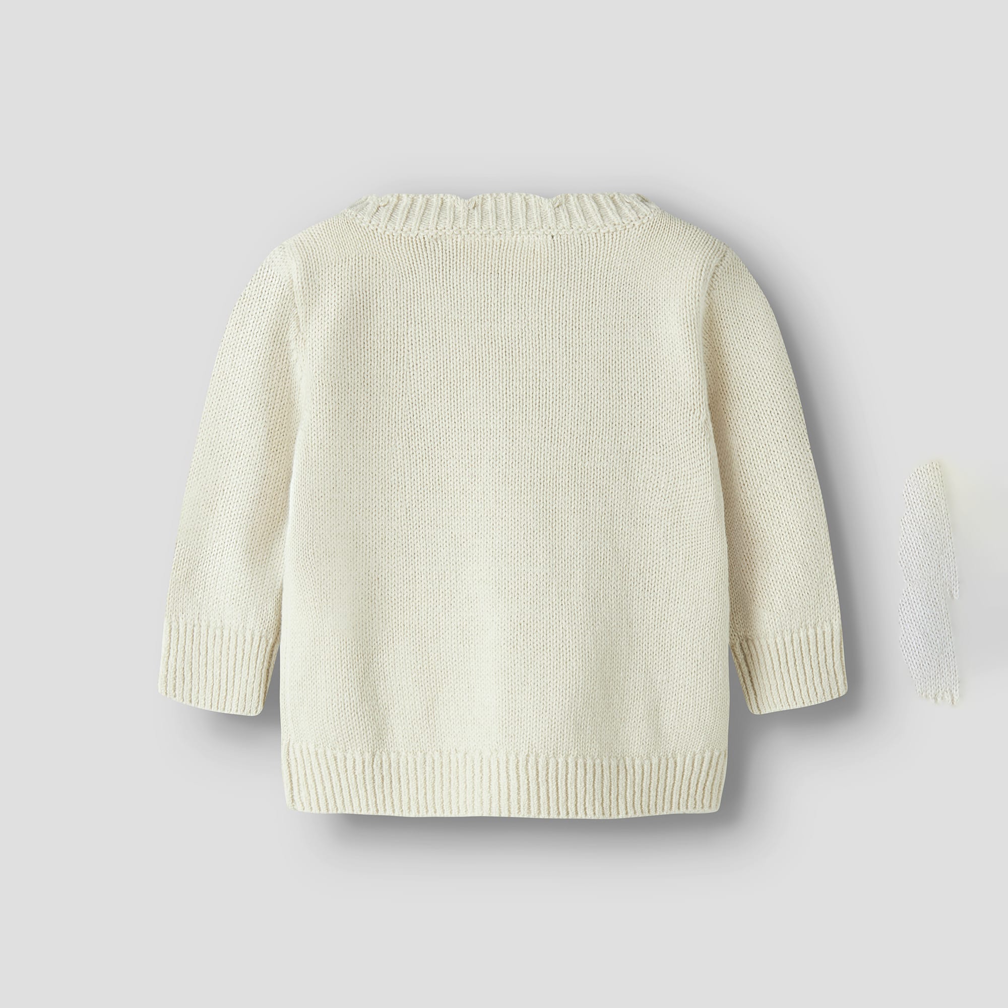Sweat-, Fleece- & Strickjacken, Lil' Atelier, Beige – Produktansicht