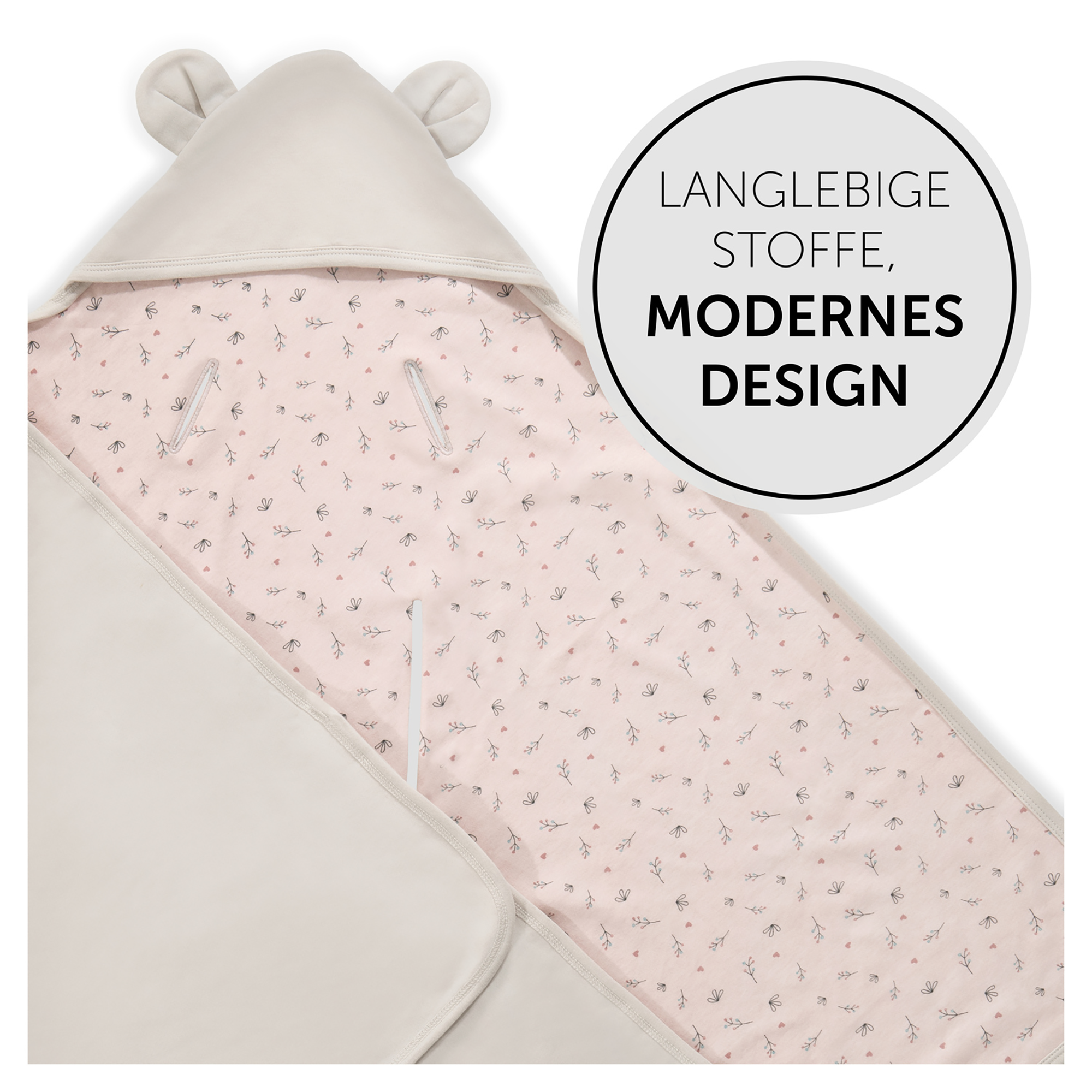 Einschlagdecken & Decken, hauck, Beige – Produktansicht