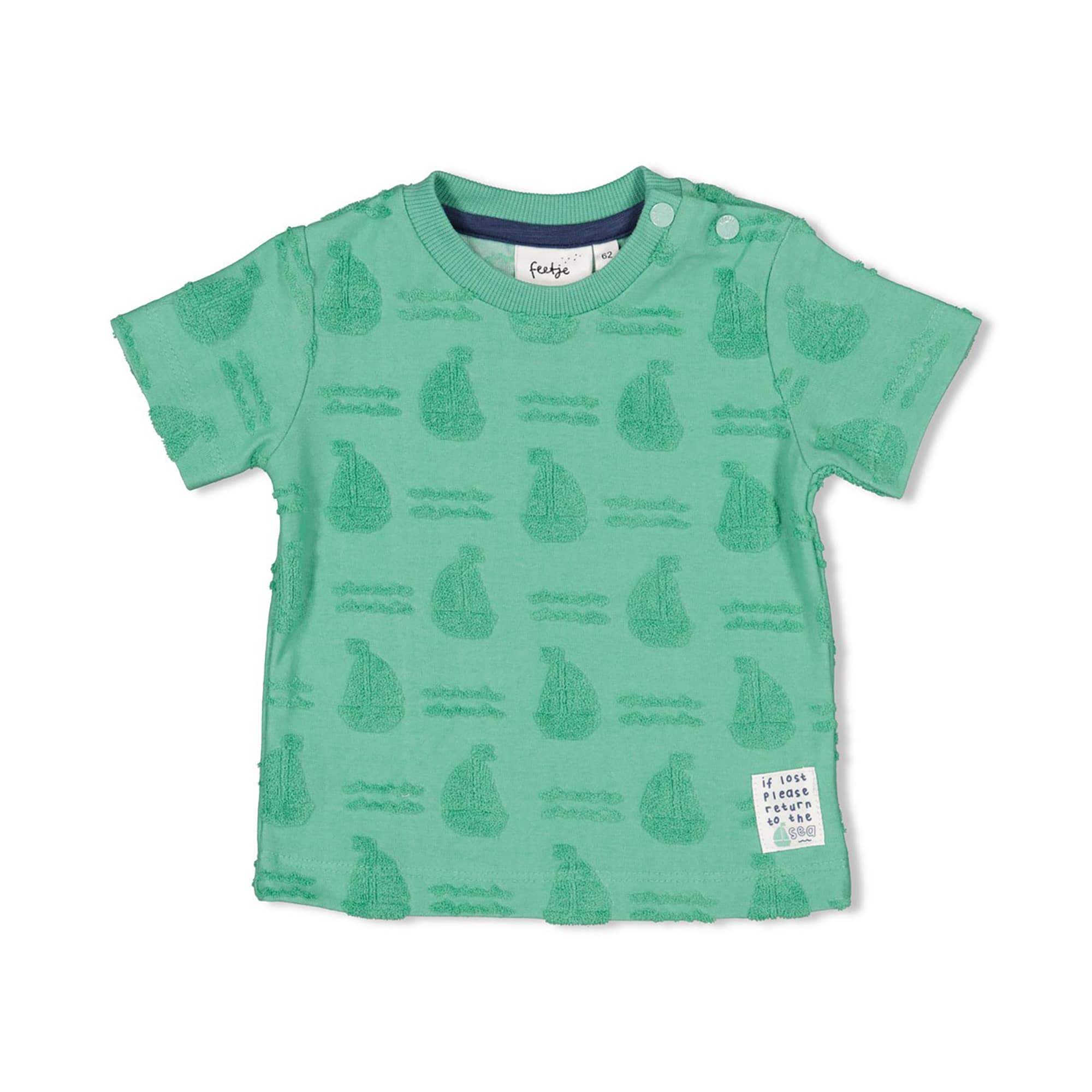 Kurzarmshirts, FEETJE, Grün – Produktansicht