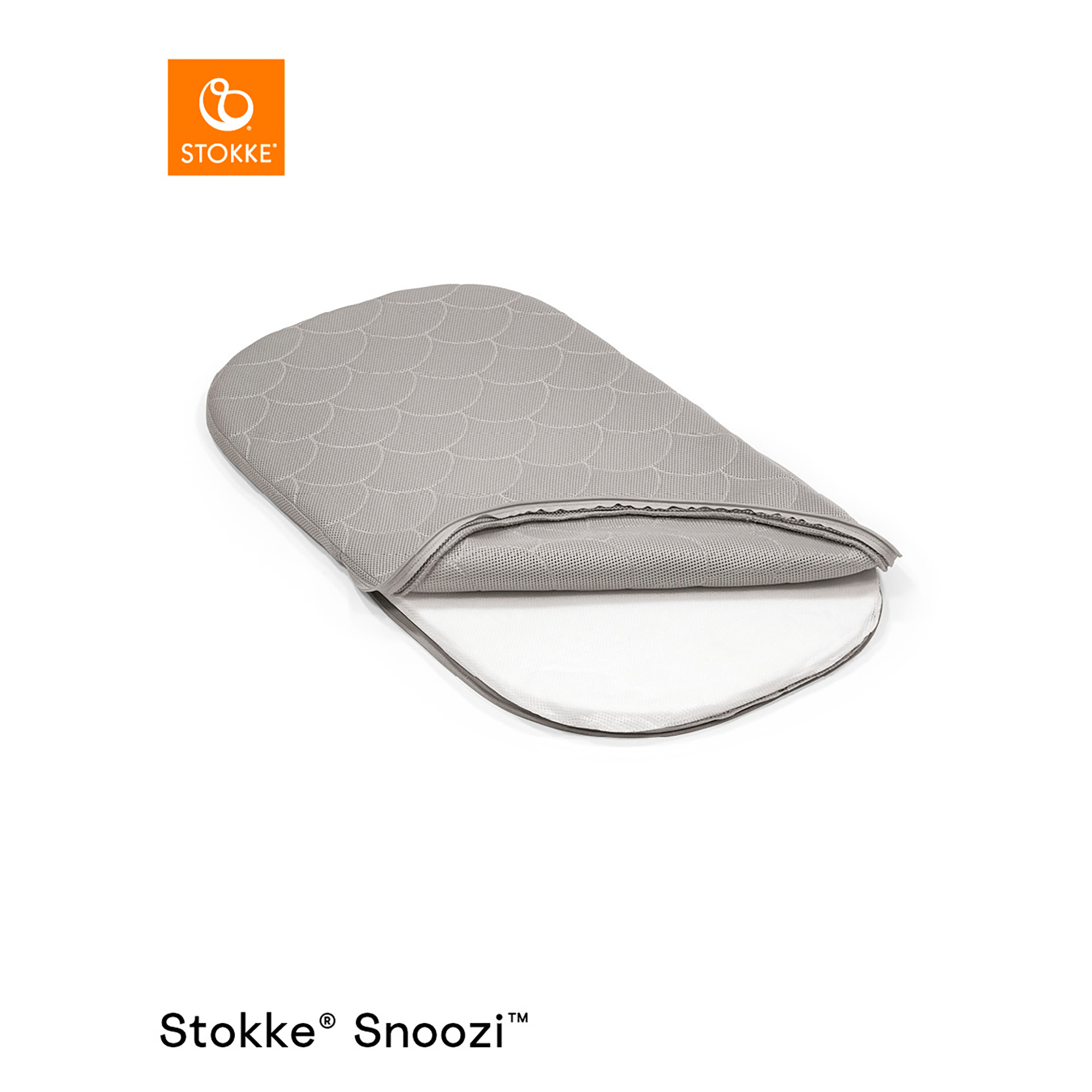 Beistellbetten, STOKKE, Grau – Produktansicht