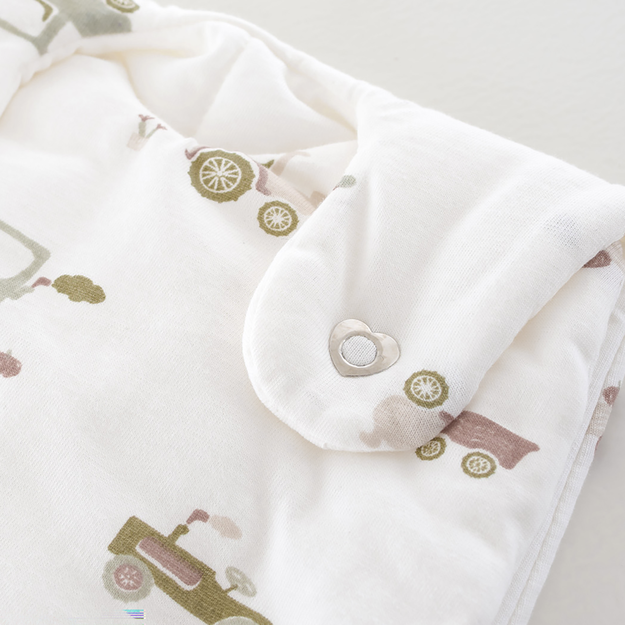 Ganzjahresschlafsäcke, Träumeland, Weiß – Produktansicht