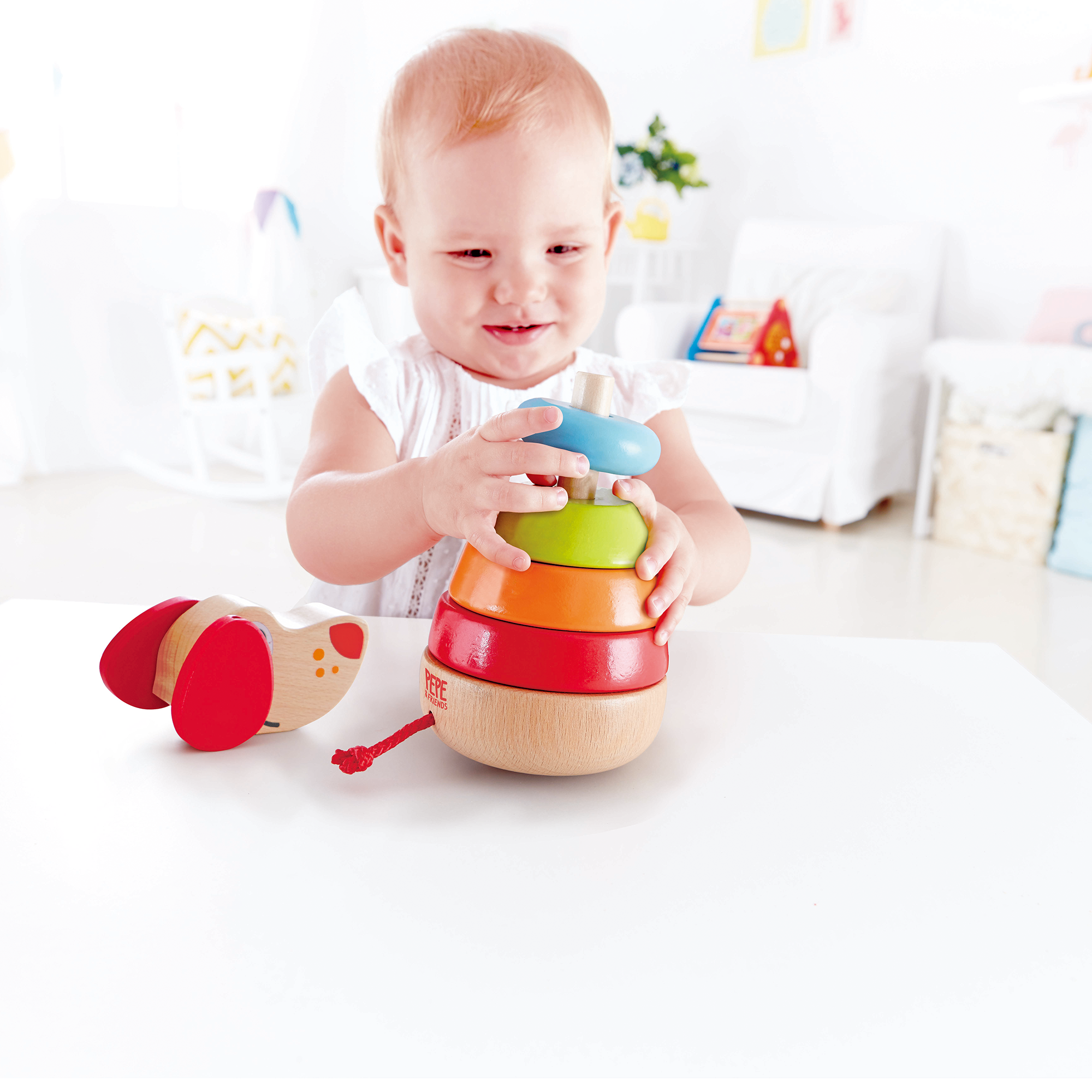 Holzspielzeug, Hape, Mehrfarbig – Produktansicht