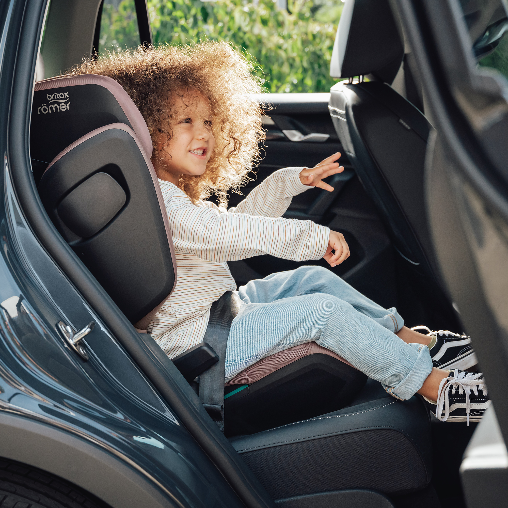 Kindersitze 15-36 kg, Gruppe 2/3, Britax Diamond, Pink – Produktansicht