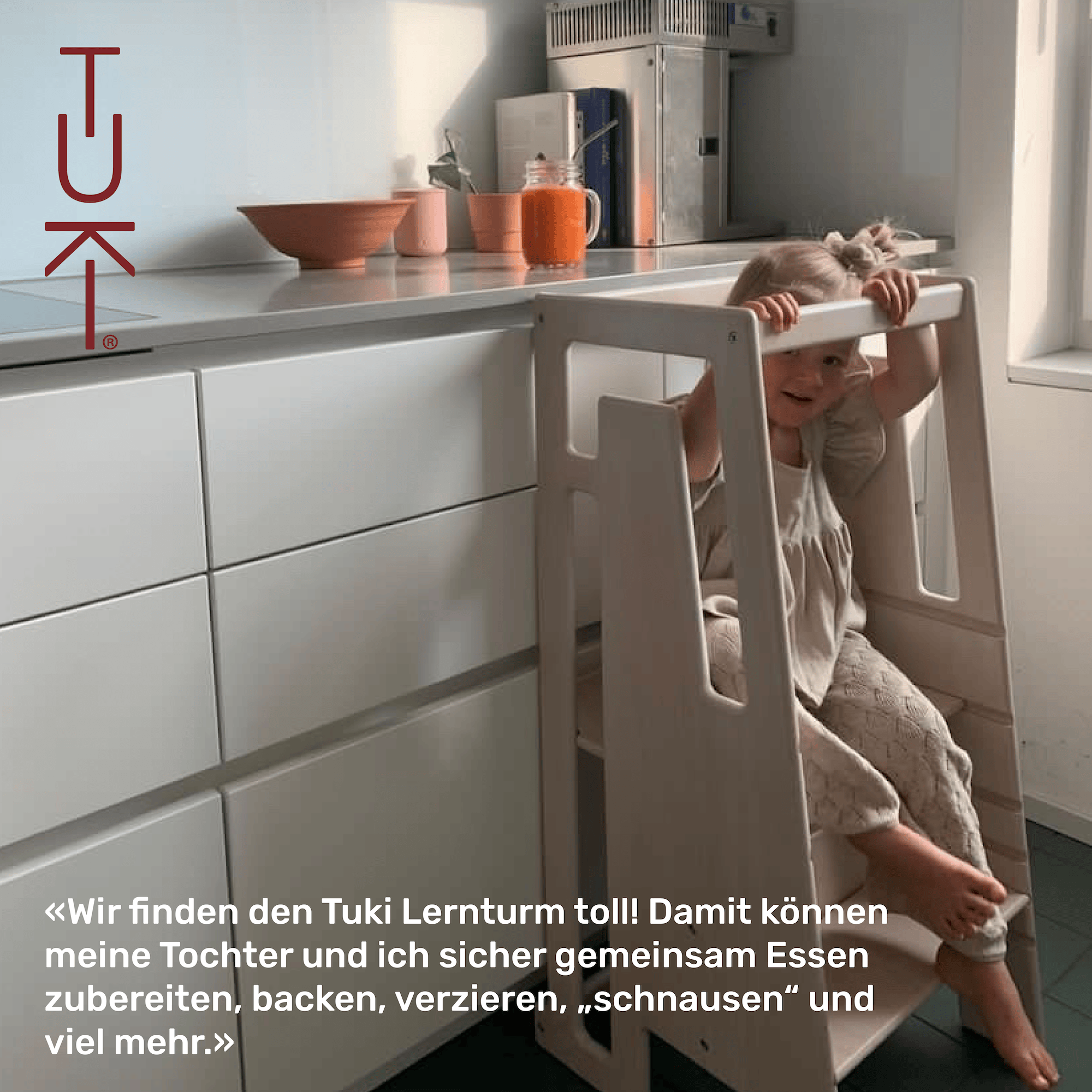 Lerntürme, TUKI, Weiß – Produktansicht