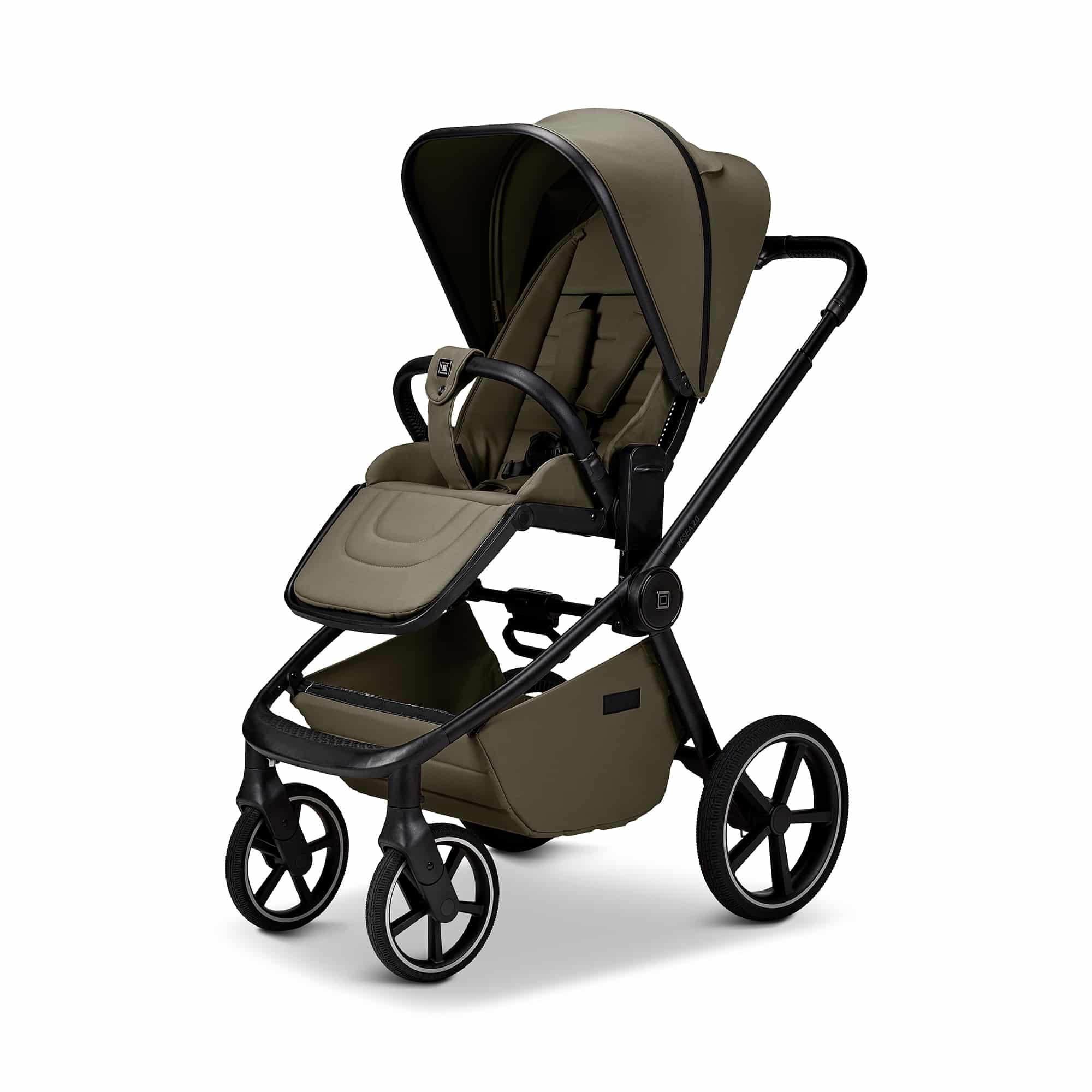 Kombi-Kinderwagen, MOON, Grün – Produktansicht