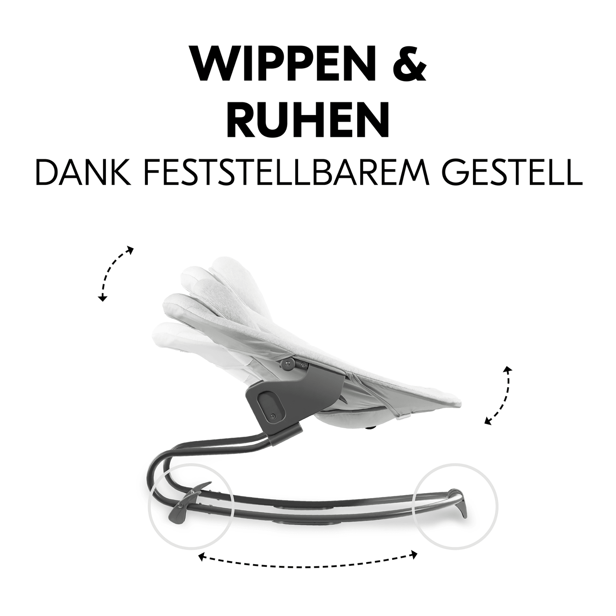 Wippen, hauck, Grau – Produktansicht