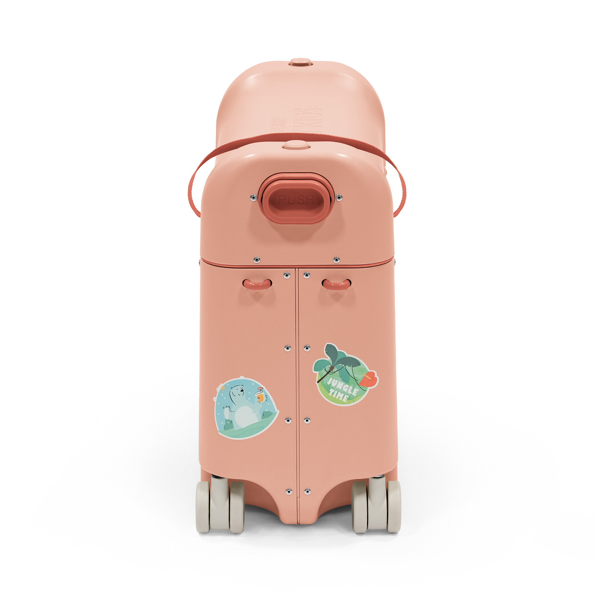 Kinderkoffer, STOKKE, Orange – Produktansicht