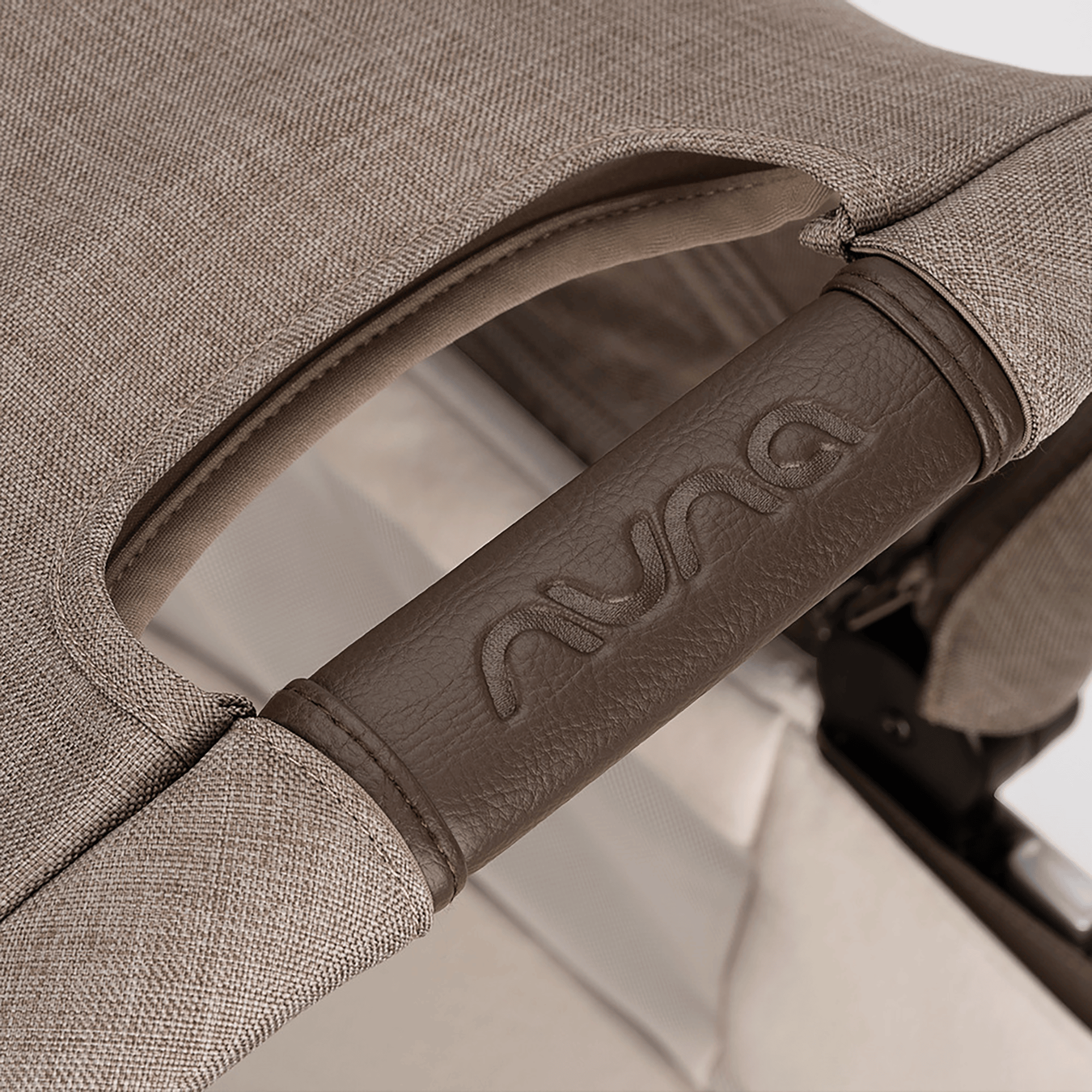 Kombi-Kinderwagen, nuna, Braun – Produktansicht