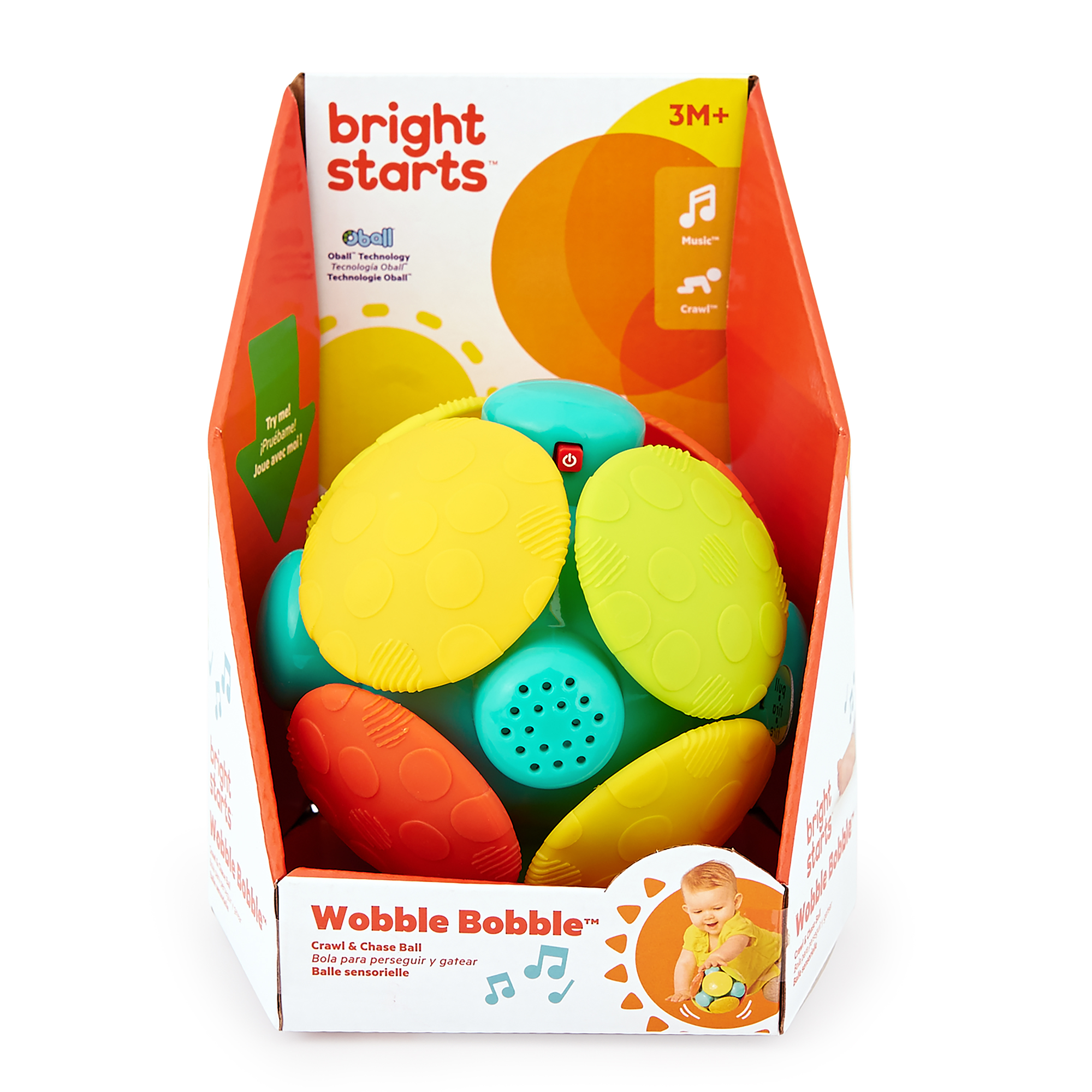 Spielbälle, BrightStarts, Gelb – Produktansicht