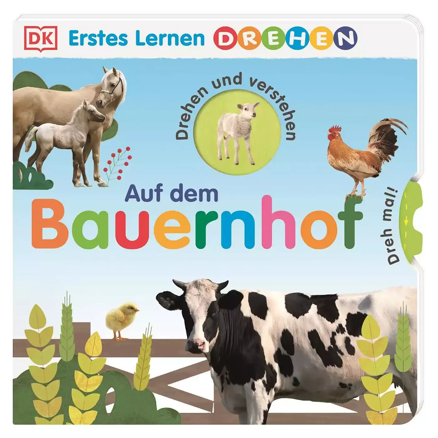 Erstes Lernen DREHEN - Auf dem Bauernhof DK Mehrfarbig 2000581118901 1