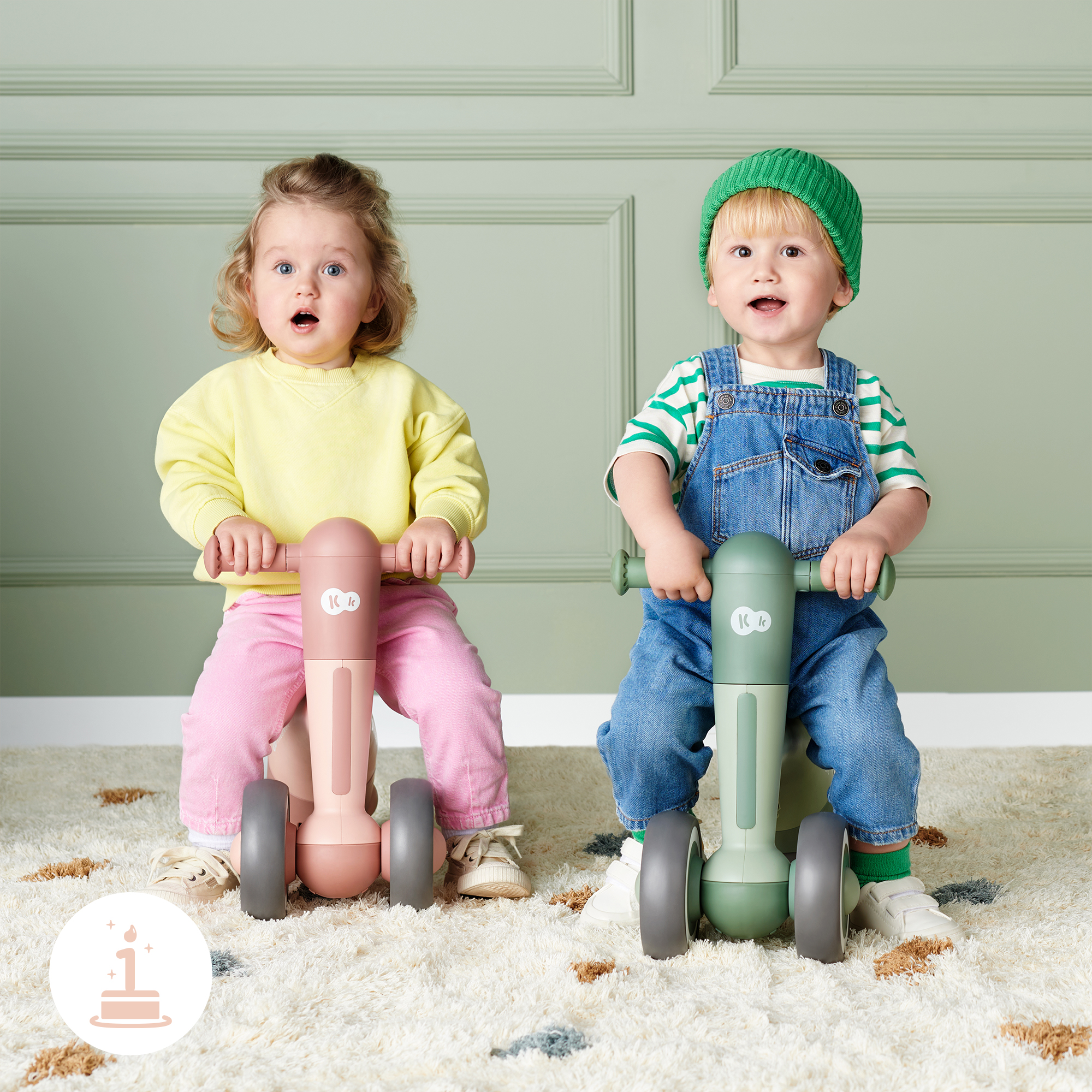 Dreiräder, Kinderkraft, Pink – Besonderheit: breite Schaumstoffreifen