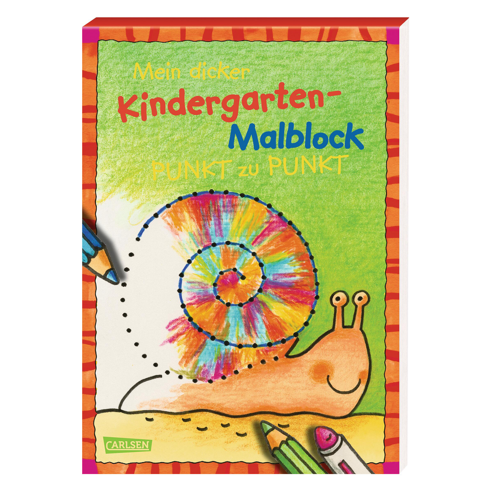 Mein dicker Kindergarten Malblock CARLSEN 2000565491273 1