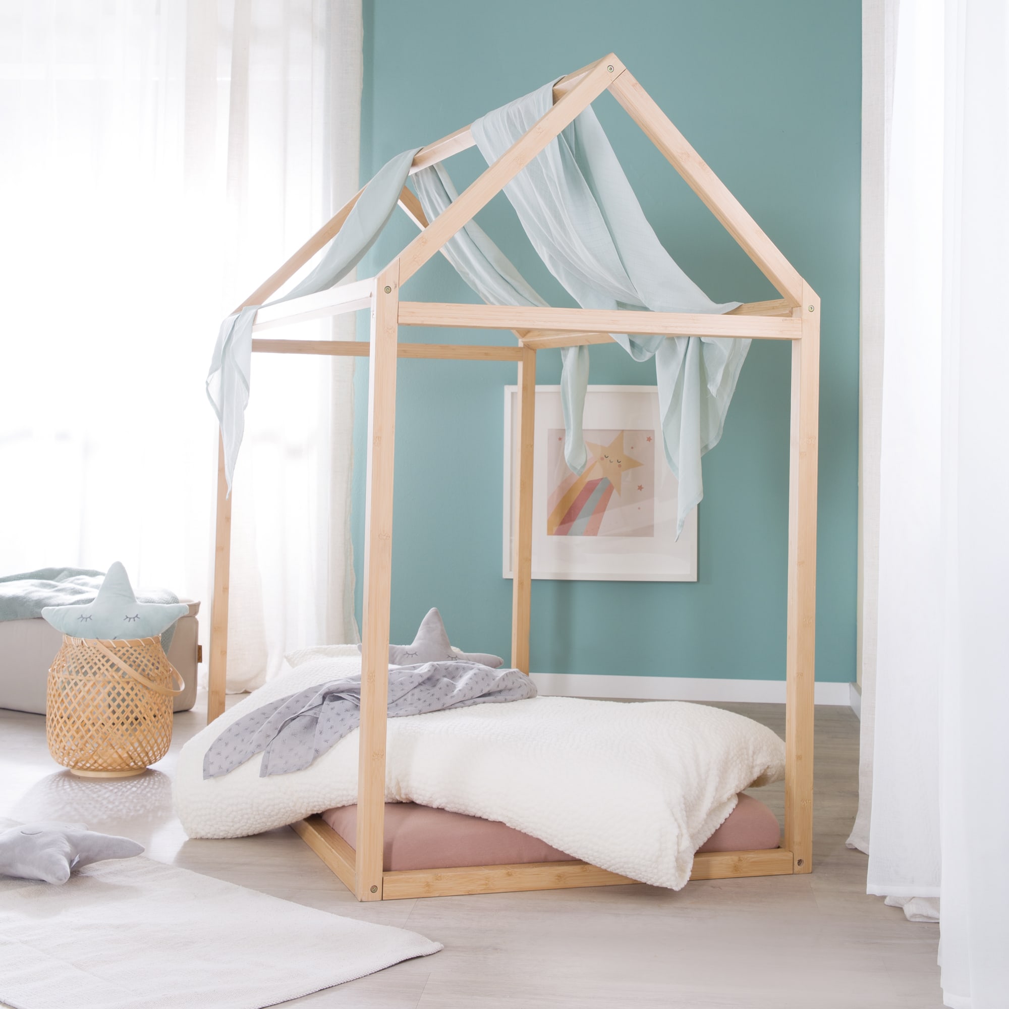 Hausbett, roba, Beige – Produktansicht