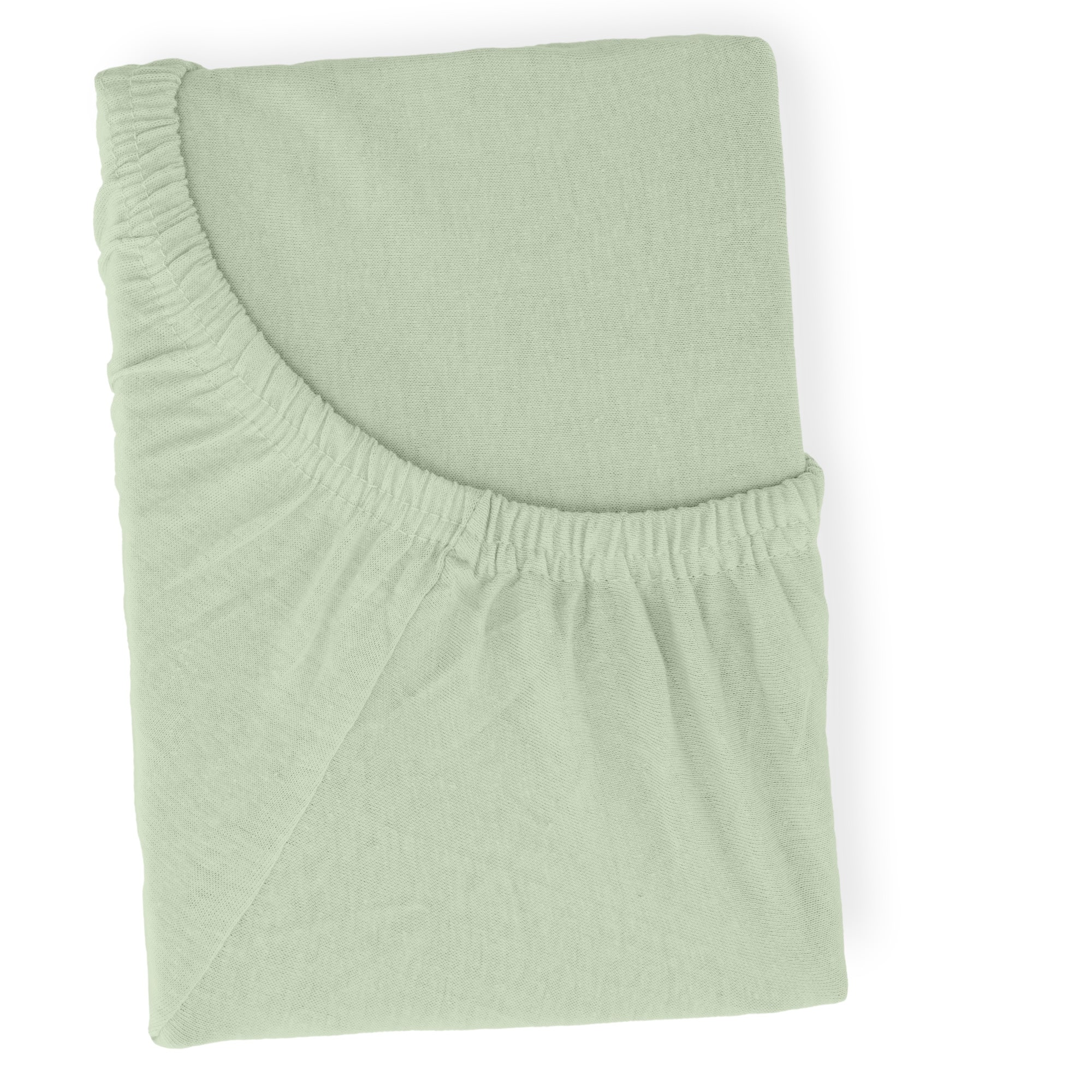 Spannbettlaken, LITTLE ONE, Grün – Produktansicht